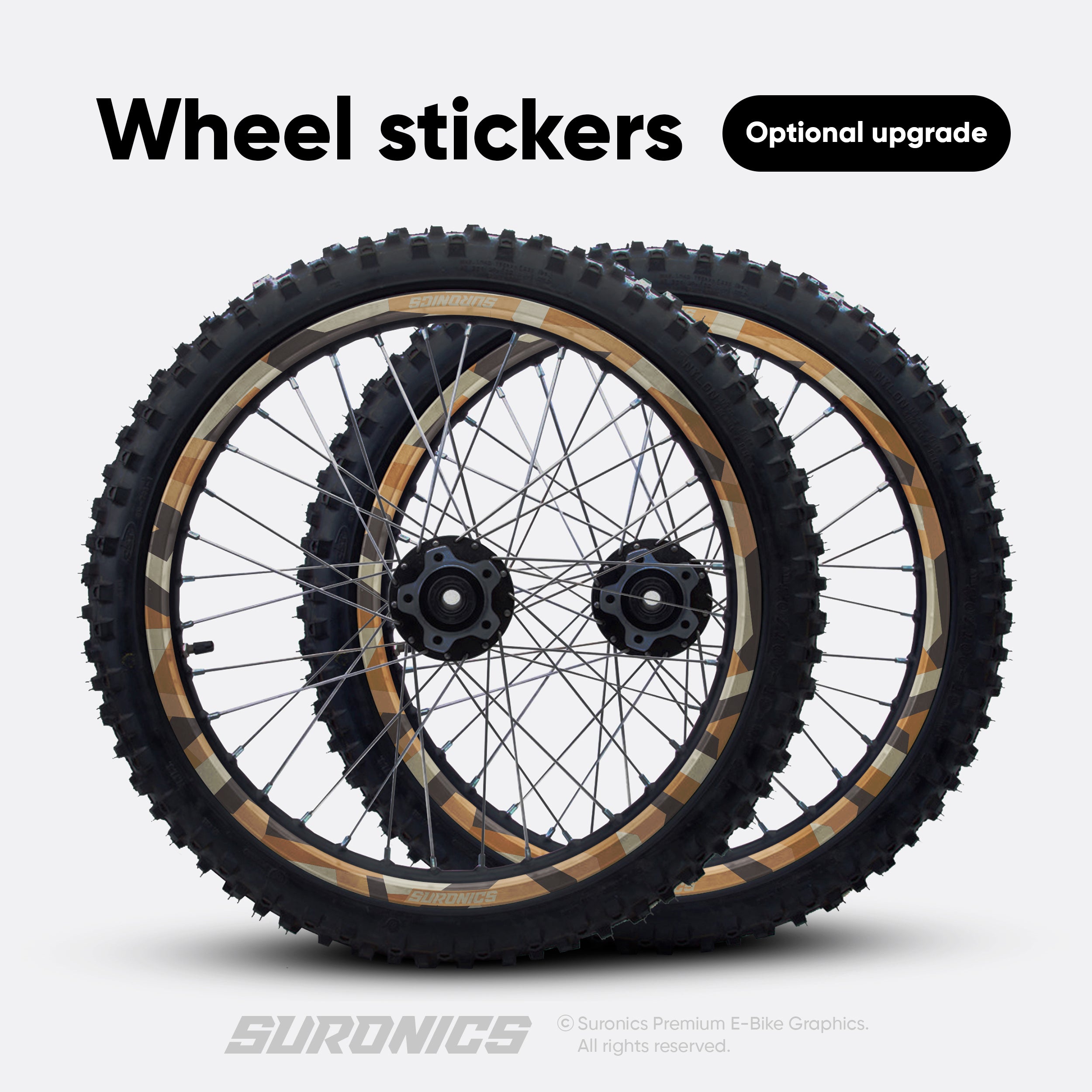 CAMOX SAND Surron Ultra Bee Graphics kit