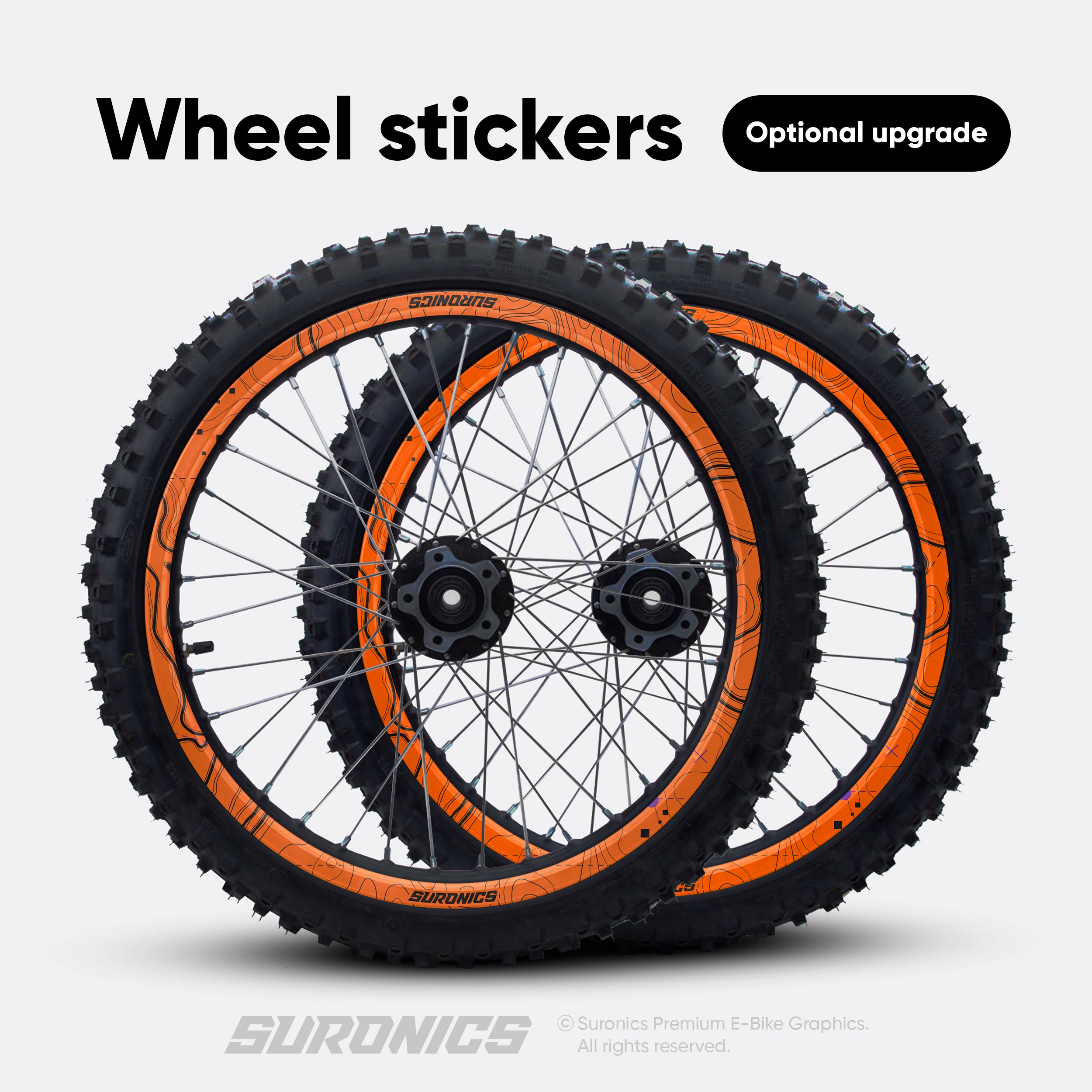 EXPLORER ORANGE PURPLE Talaria XXX Graphics kit
