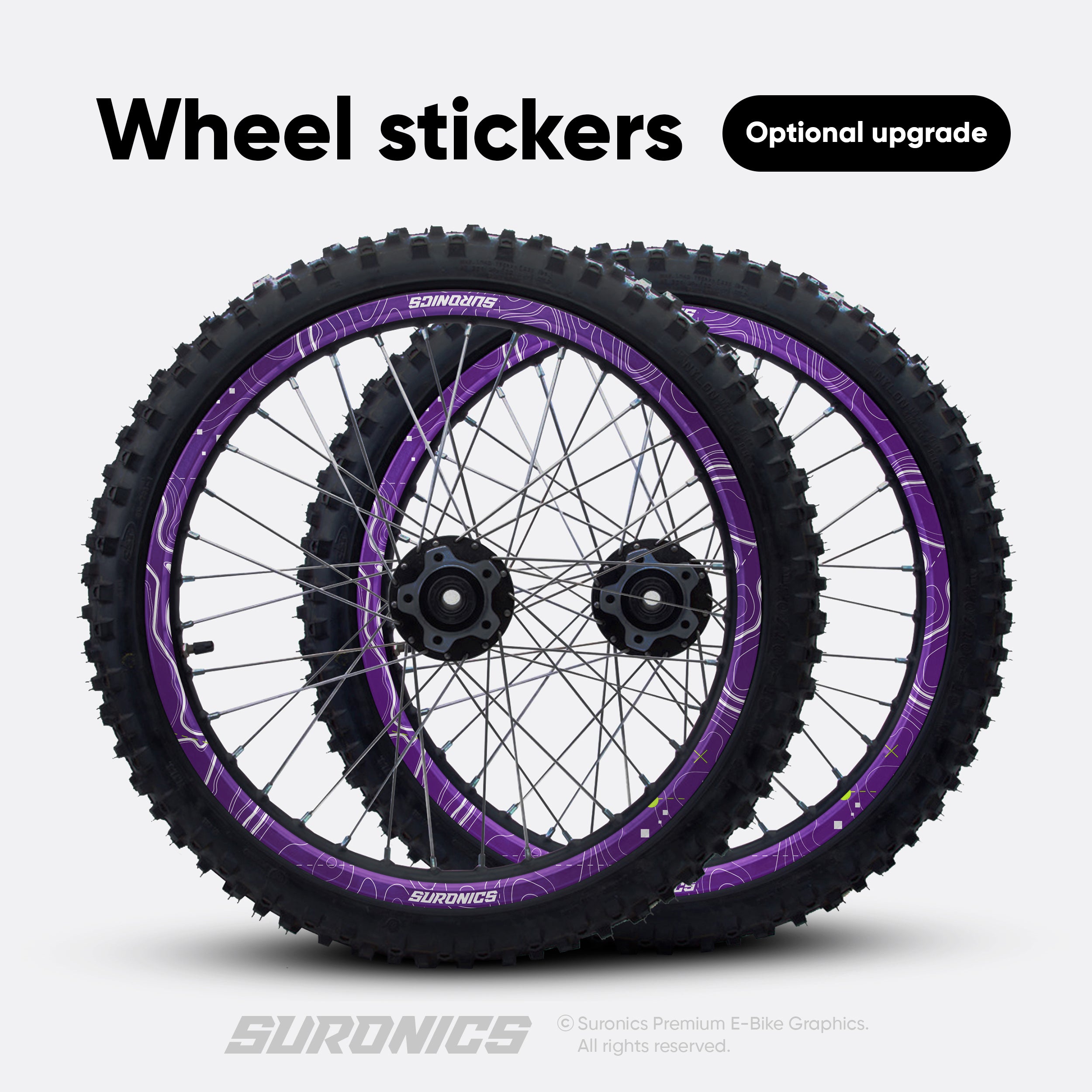 EXPLORER PURPLE GREEN Arctic Leopard XE Graphics kit