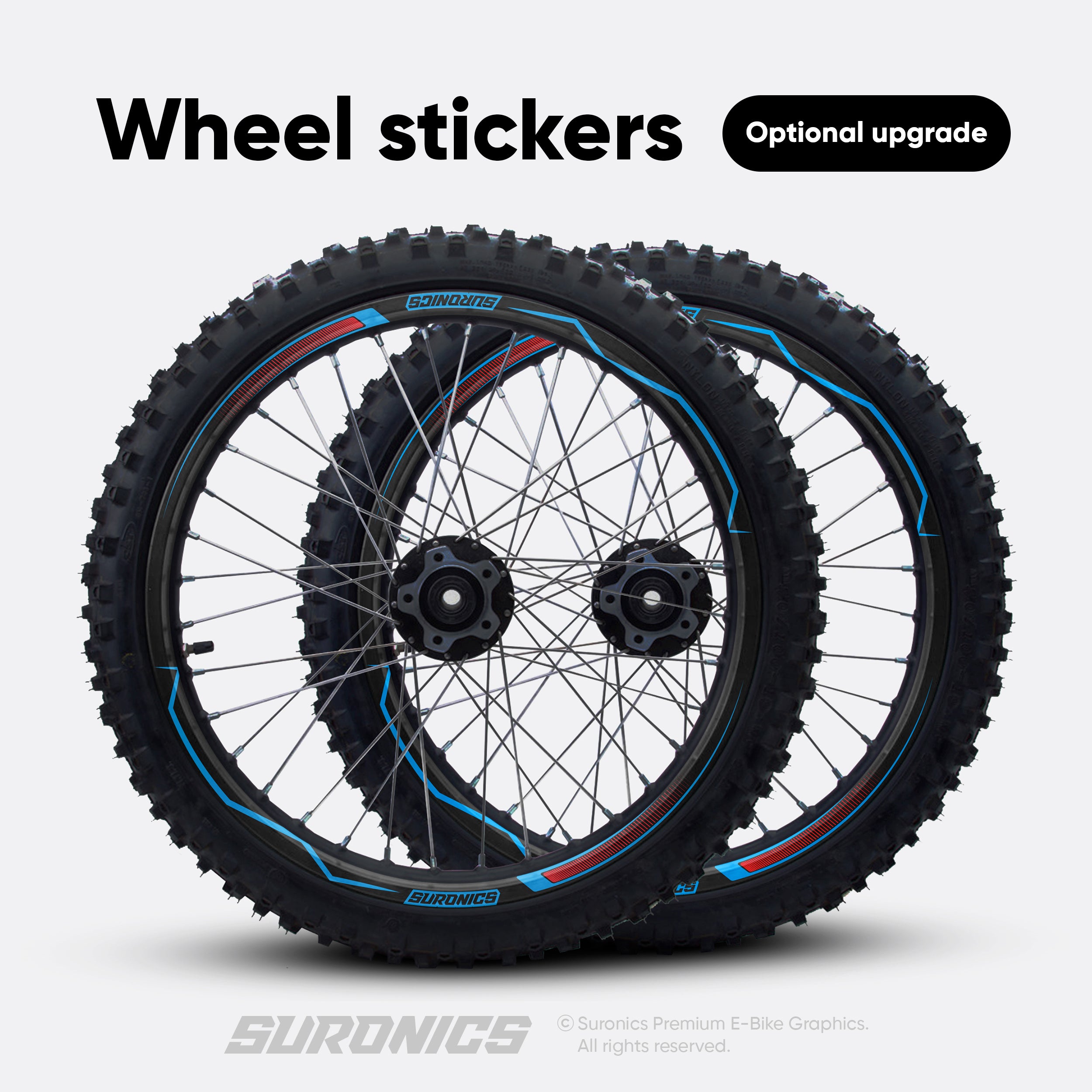FOX RACER BLACK RED 79Bike Falcon PRO / GT / M Graphics kit