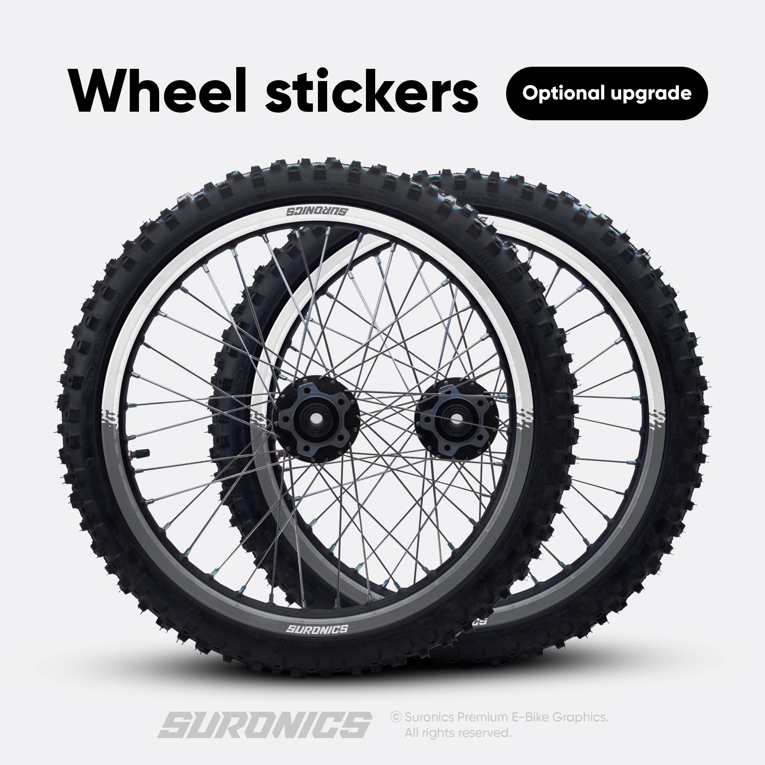 HALF GREY WHITE Talaria Sting MX5 PRO Graphics kit
