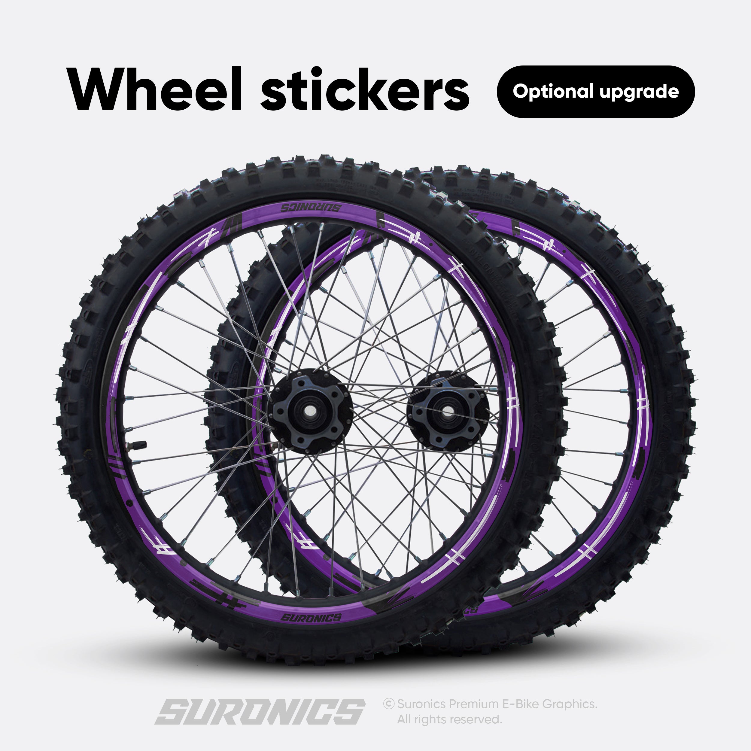 MARKER PURPLE Talaria Sting MX5 PRO Graphics kit