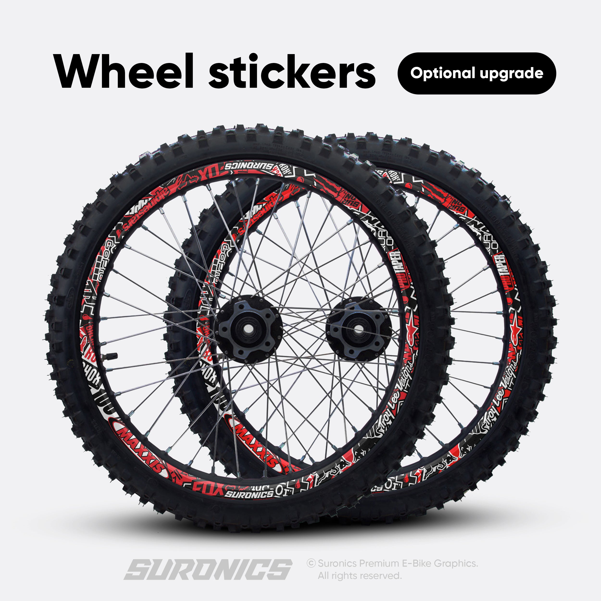 STICKY BLACK RED Altis Sigma Graphics kit