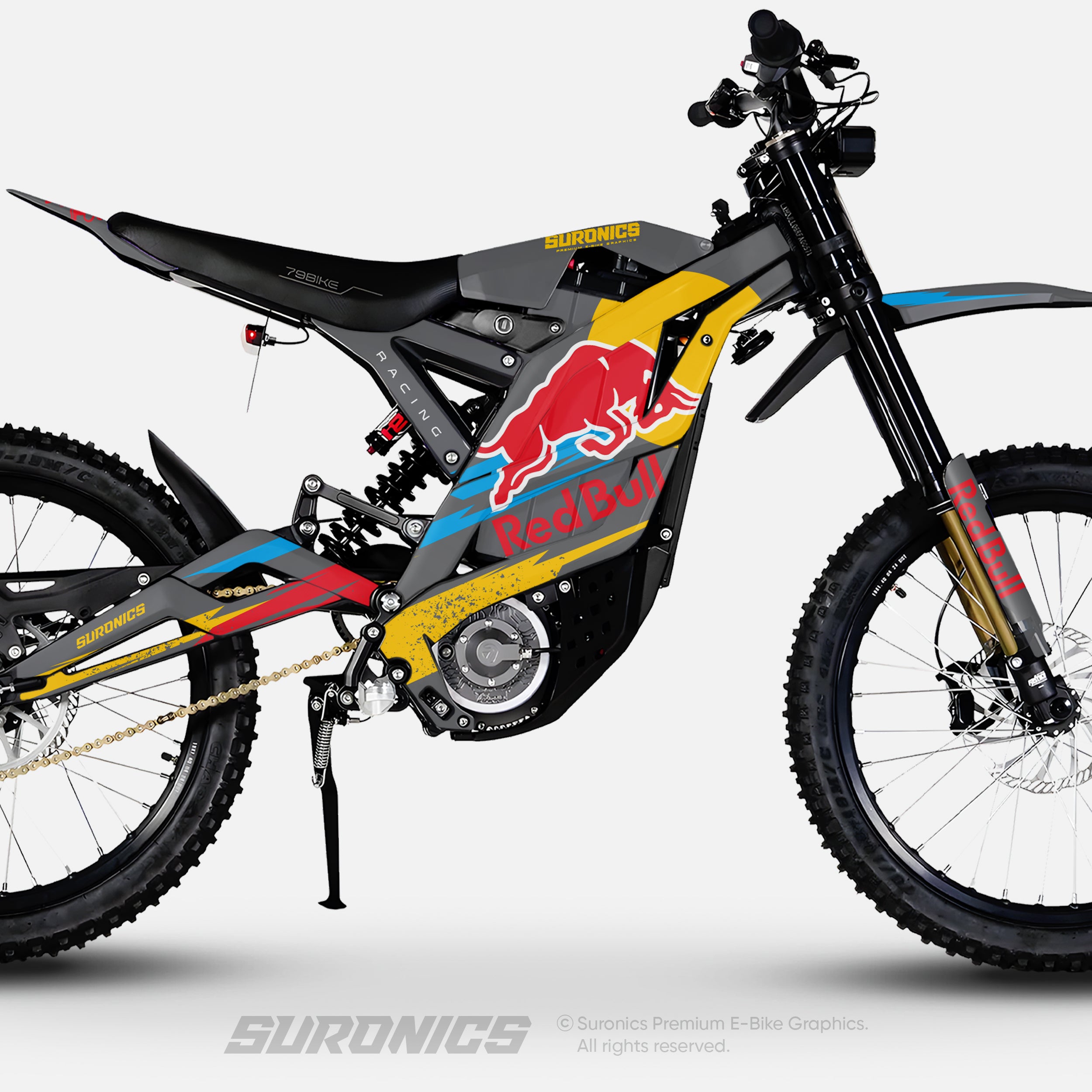 ORIGINAL BULL GREY 79Bike Falcon PRO / GT / M Graphics kit