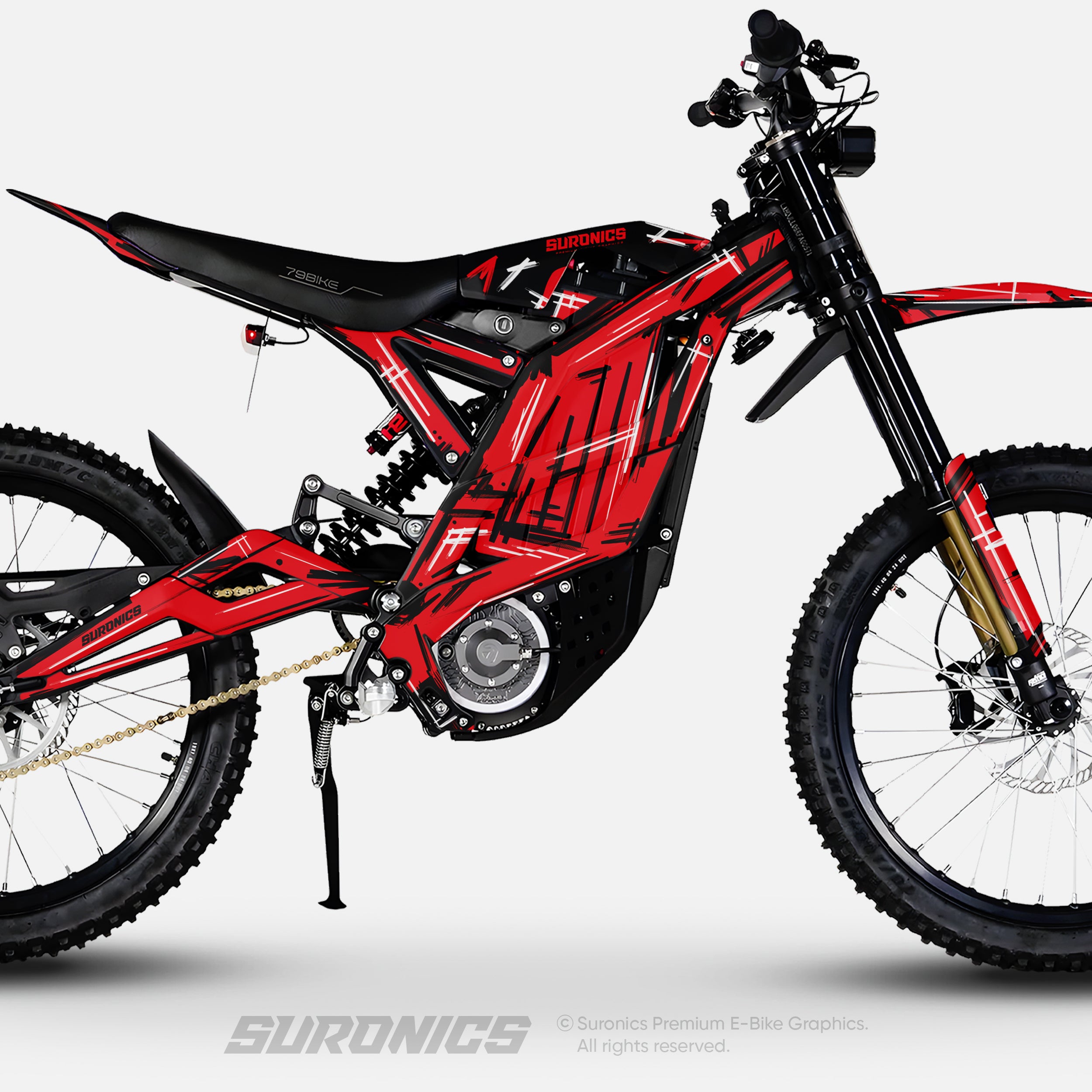 MARKER RED 79Bike Falcon PRO / GT / M Graphics kit