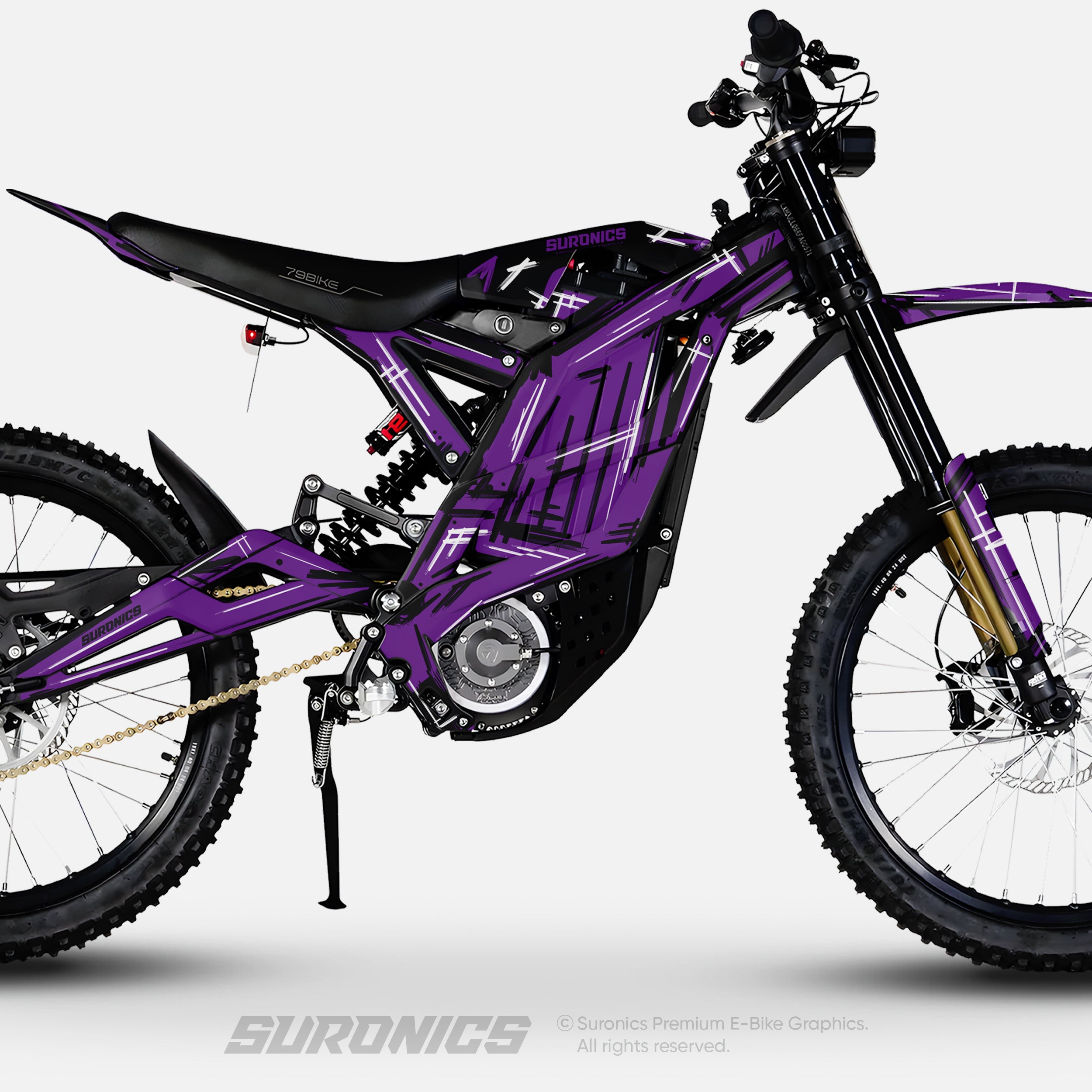 MARKER PURPLE 79Bike Falcon PRO / GT / M Graphics kit