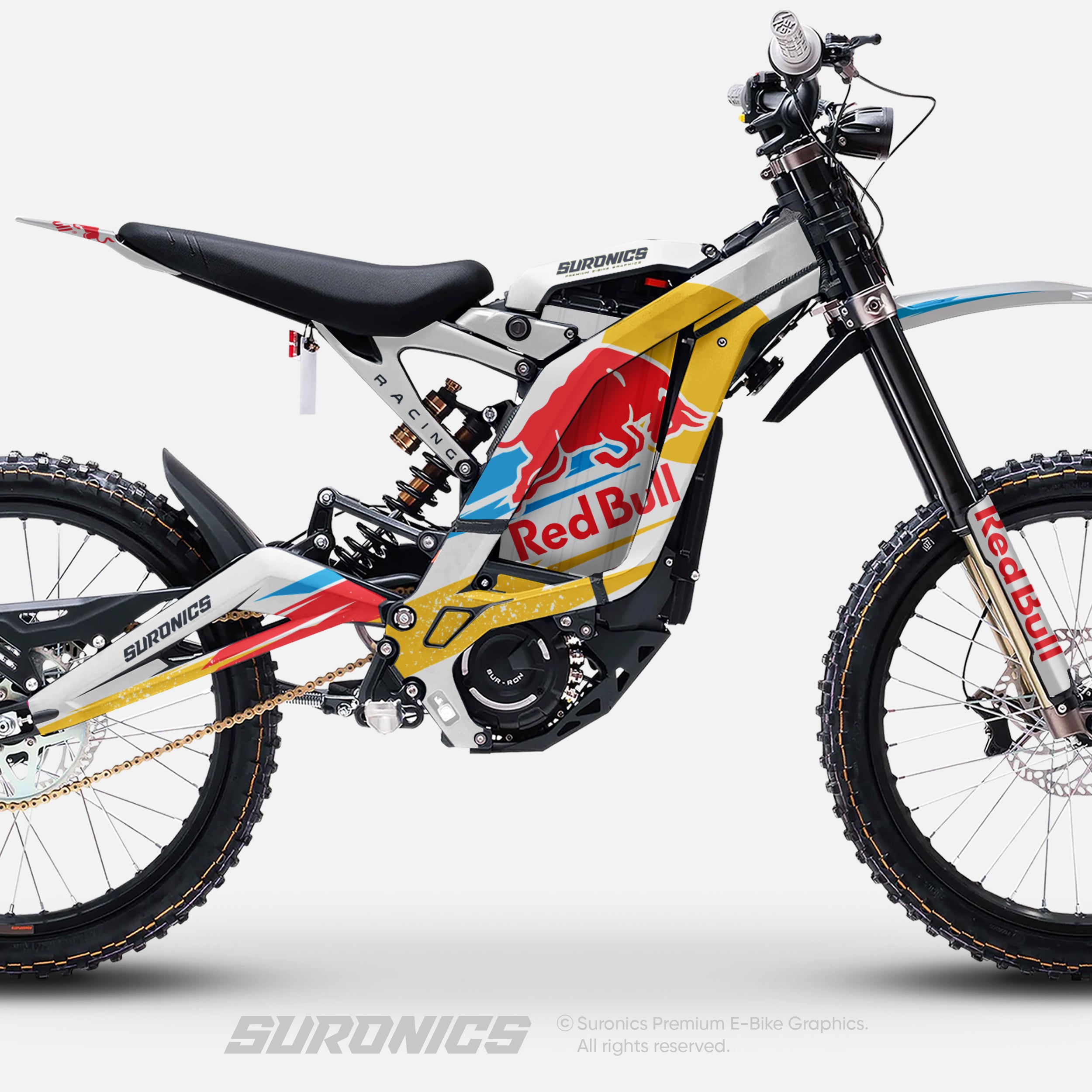 ORIGINAL BULL WHITE Surron Light Bee Graphics kit