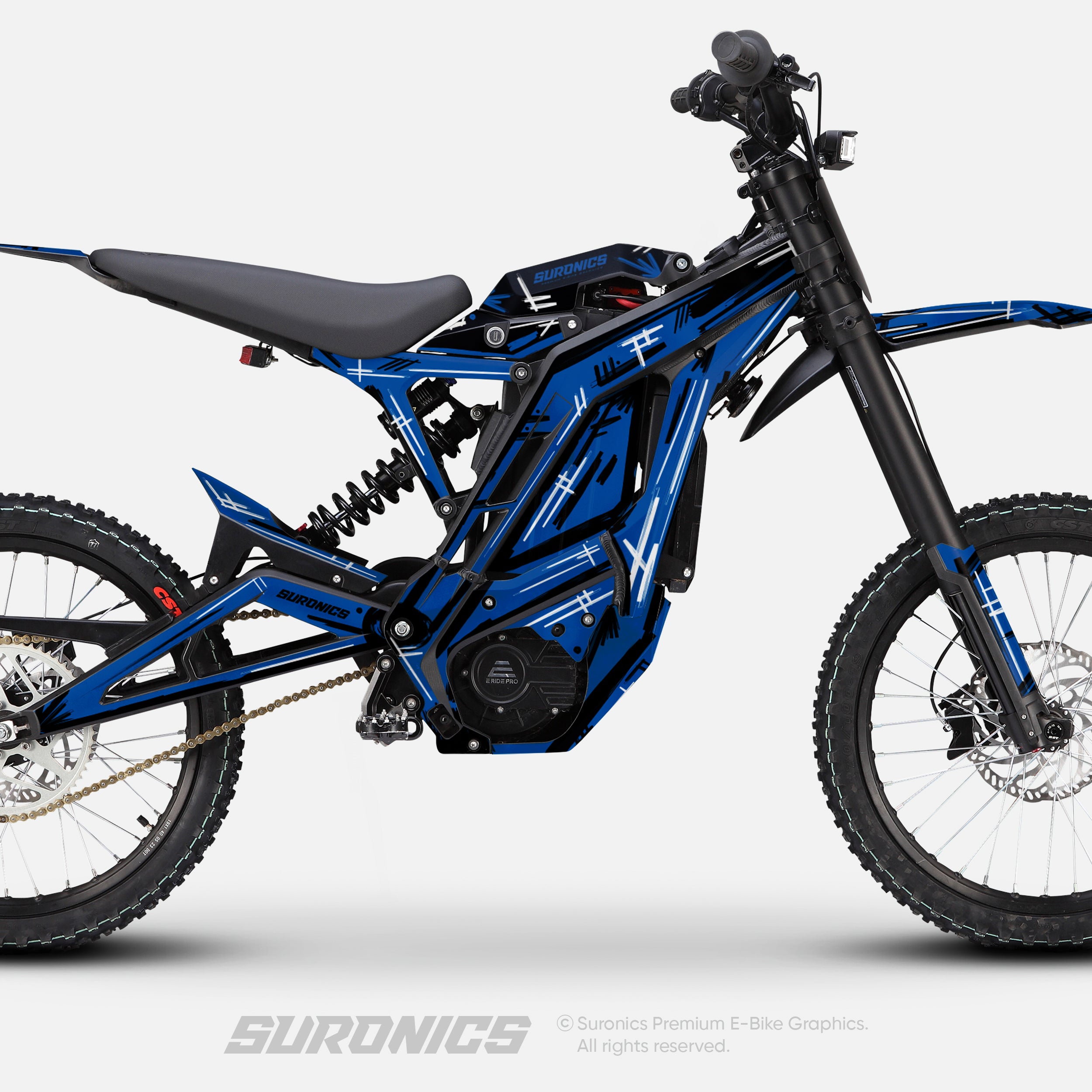 MARKER BLUE E-Ride Pro SS SR Graphics kit