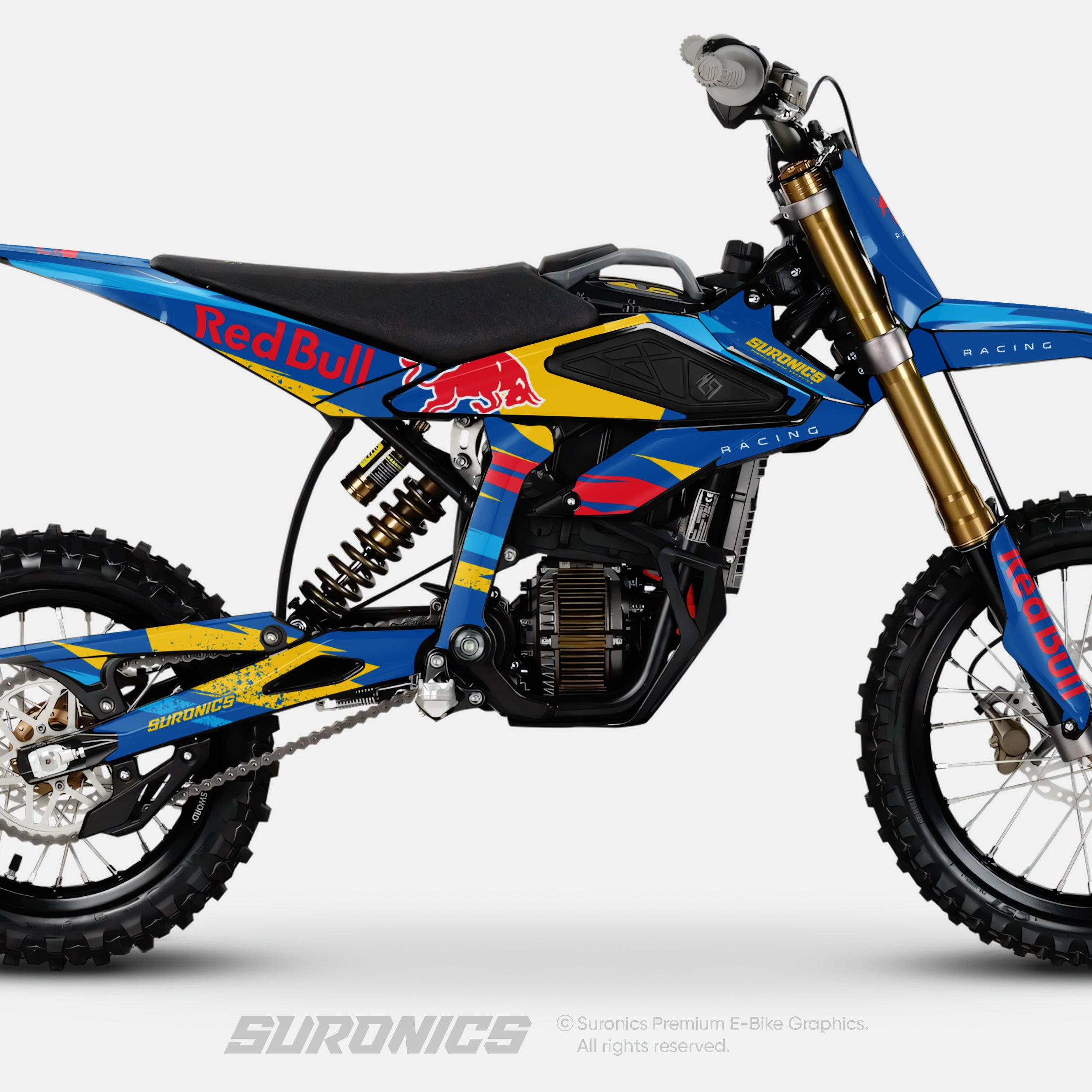 ORIGINAL BULL BLUE Surron Hyper Bee Graphics kit