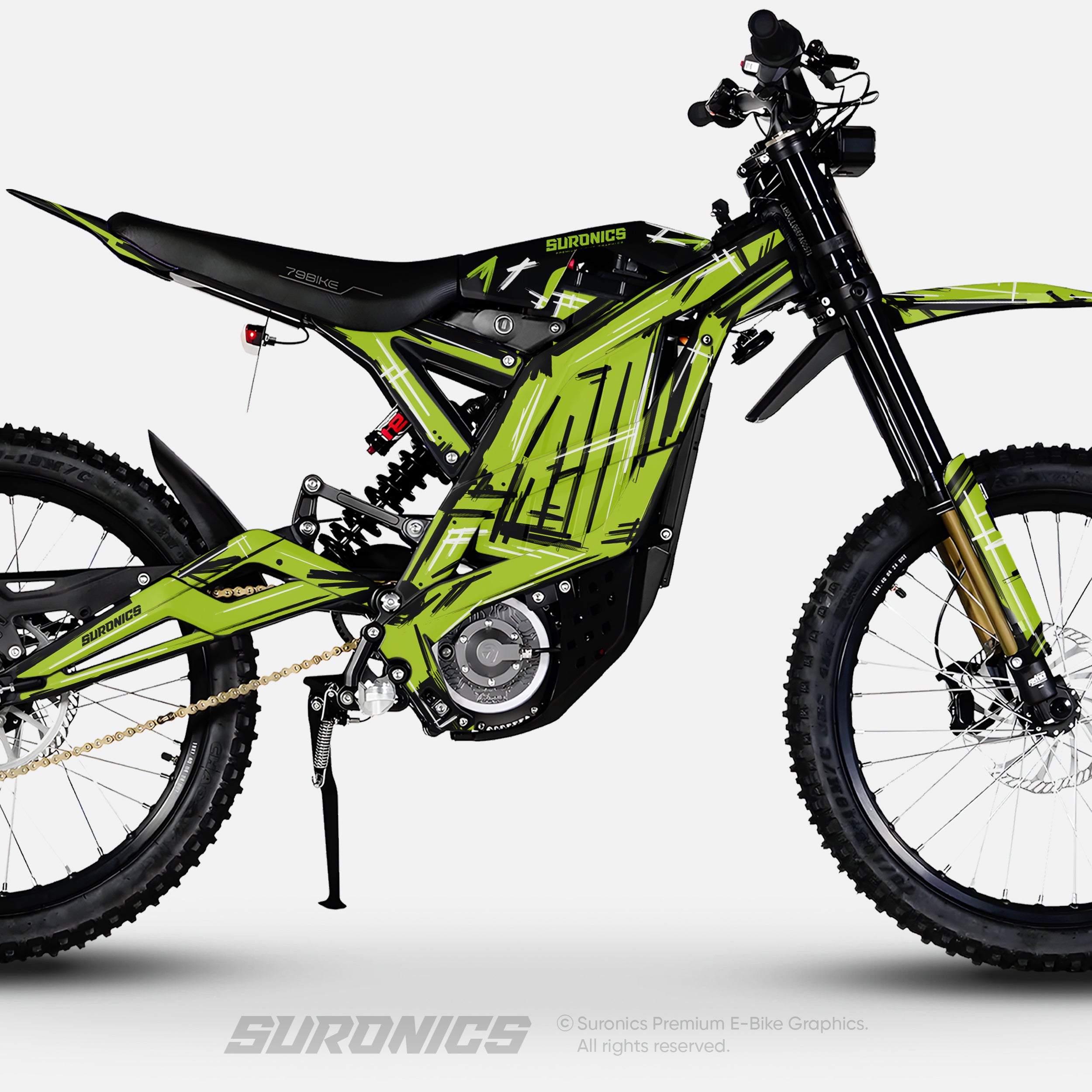 MARKER GREEN 79Bike Falcon PRO / GT / M Graphics kit