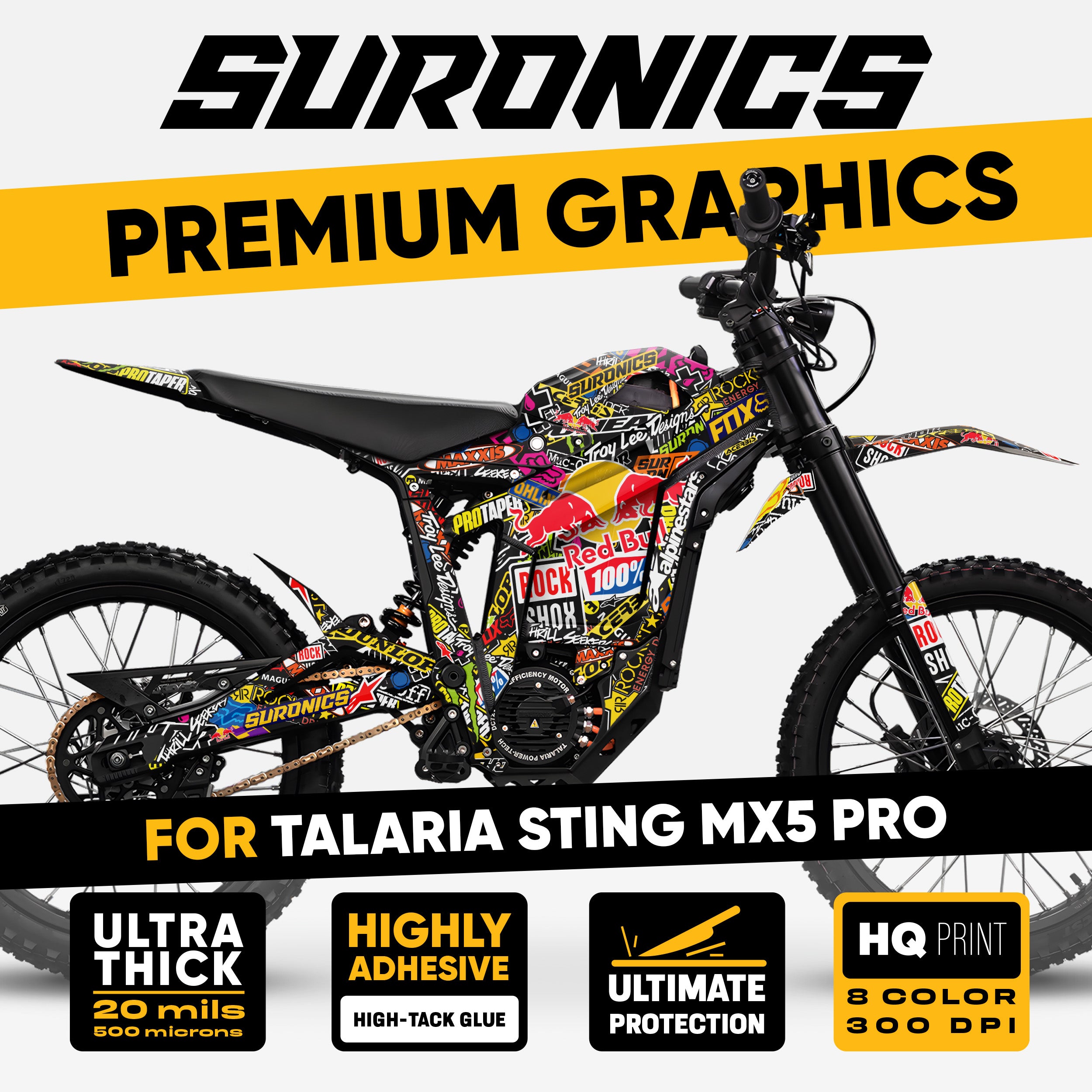 STICKY ORIGINAL Talaria Sting MX5 PRO Graphics kit