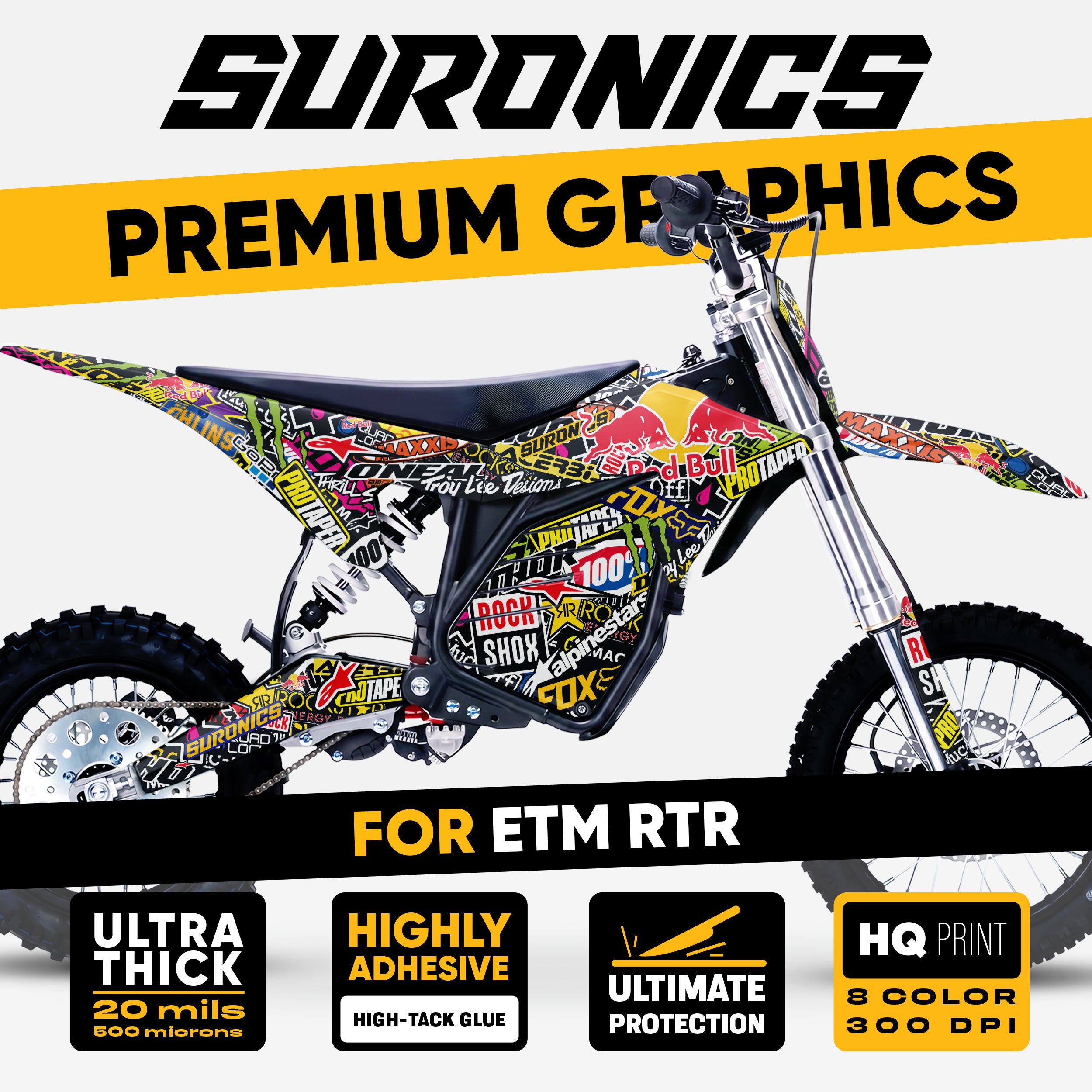 STICKY ORIGINAL ETM RTR Graphics kit