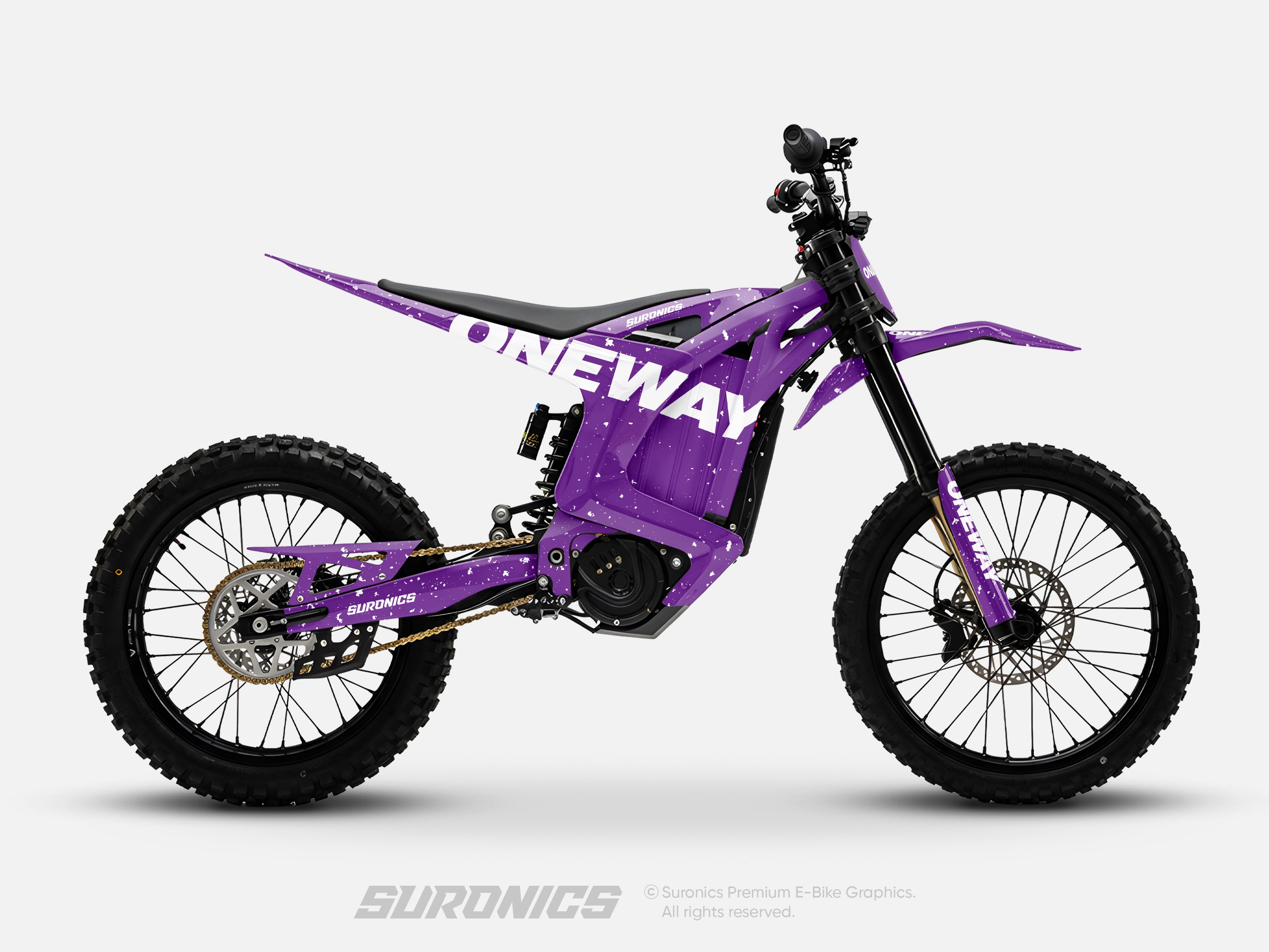 ONEWAY PURPLE WHITE Arctic Leopard XE Graphics kit
