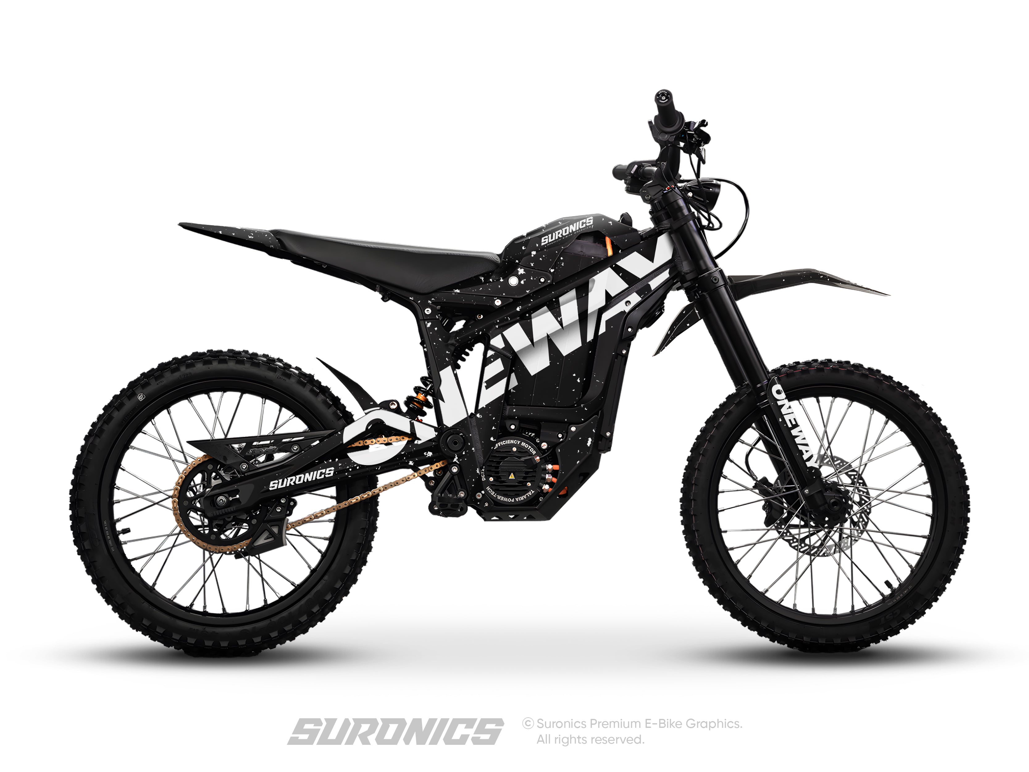 ONEWAY BLACK WHITE Talaria Sting MX5 PRO Graphics kit