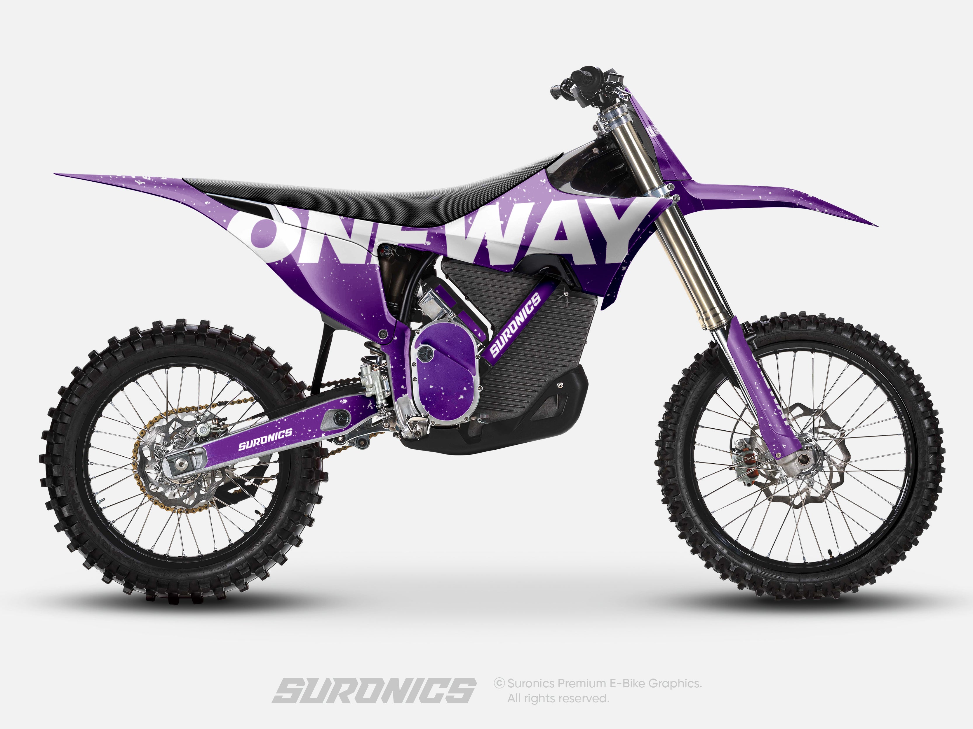 ONEWAY PURPLE WHITE Stark Varg Graphics kit