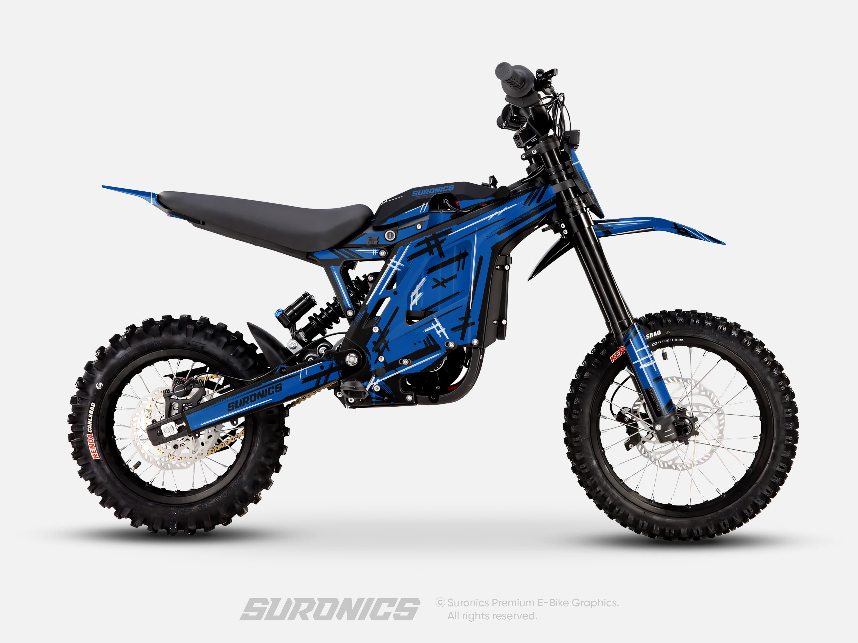 MARKER BLUE Eride Pro Mini R Graphics kit
