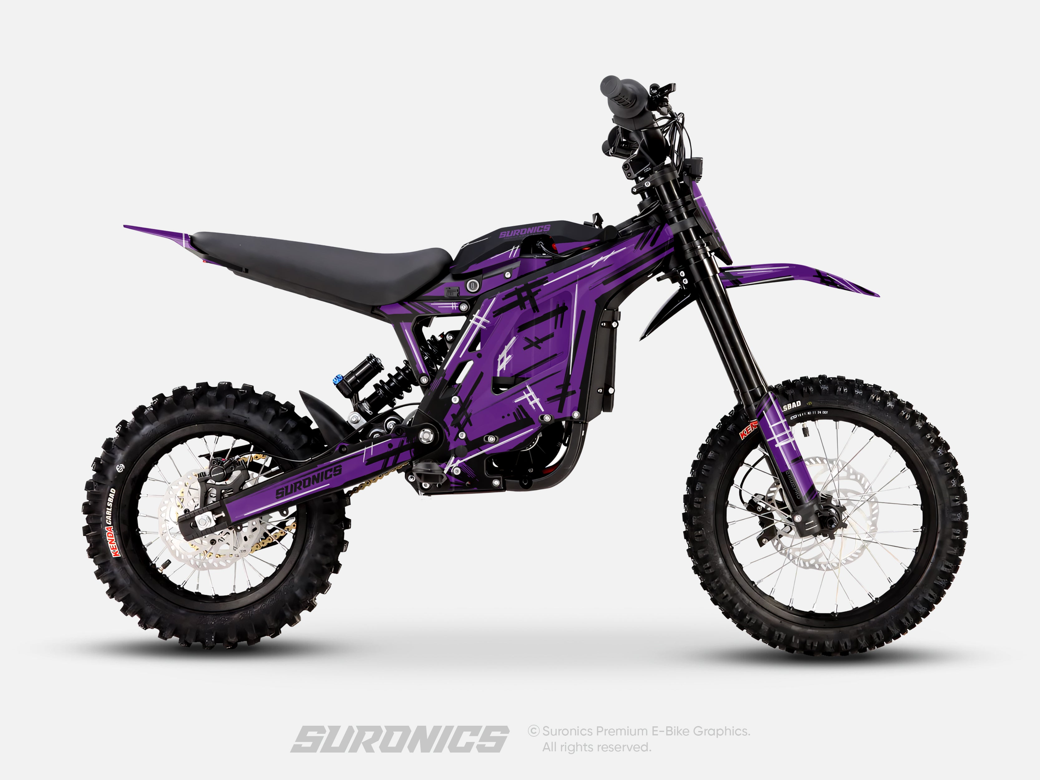 MARKER PURPLE Eride Pro Mini R Graphics kit