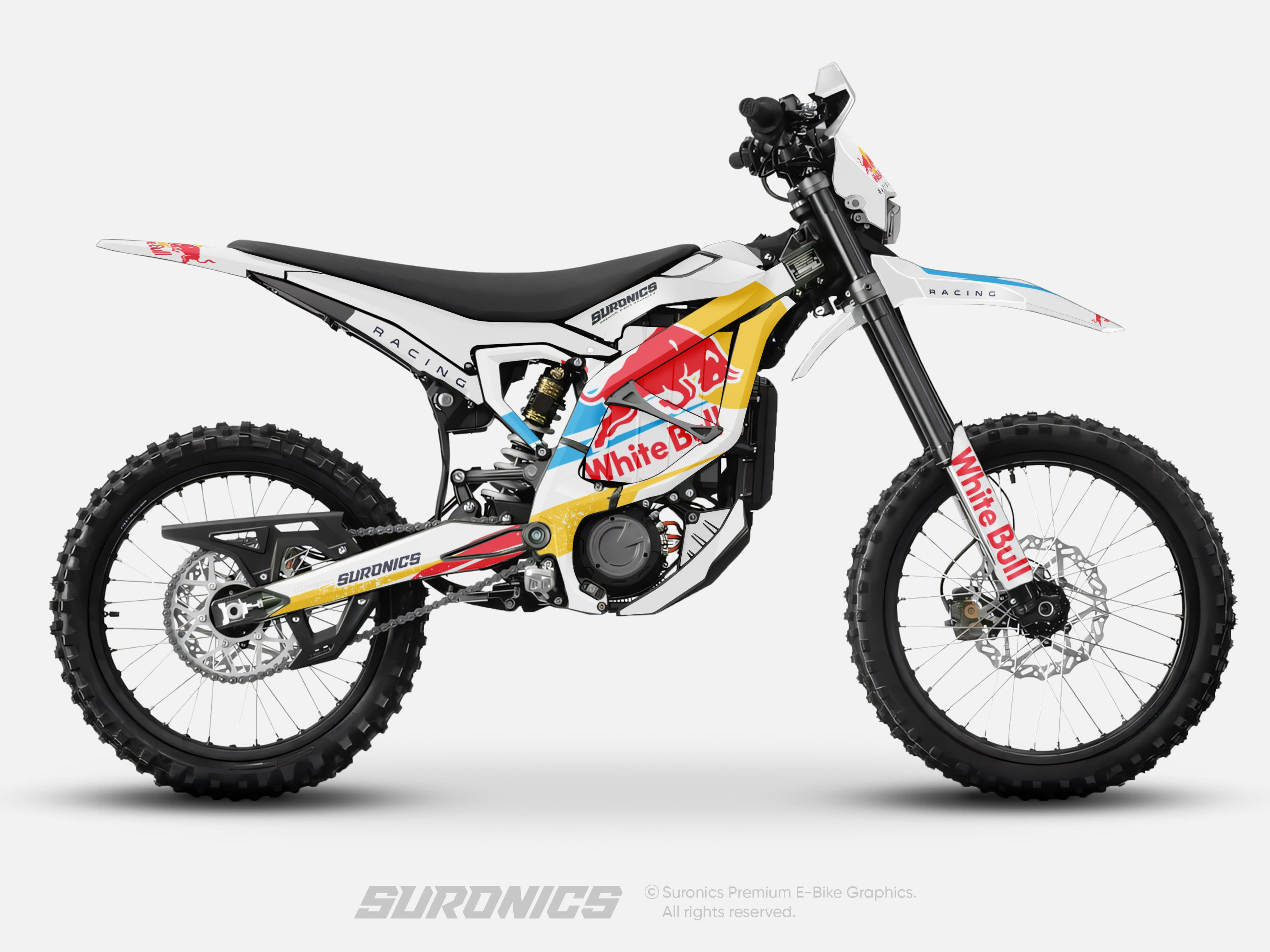 CUSTOM: WHITEBULL Surron Ultra Bee Graphics kit