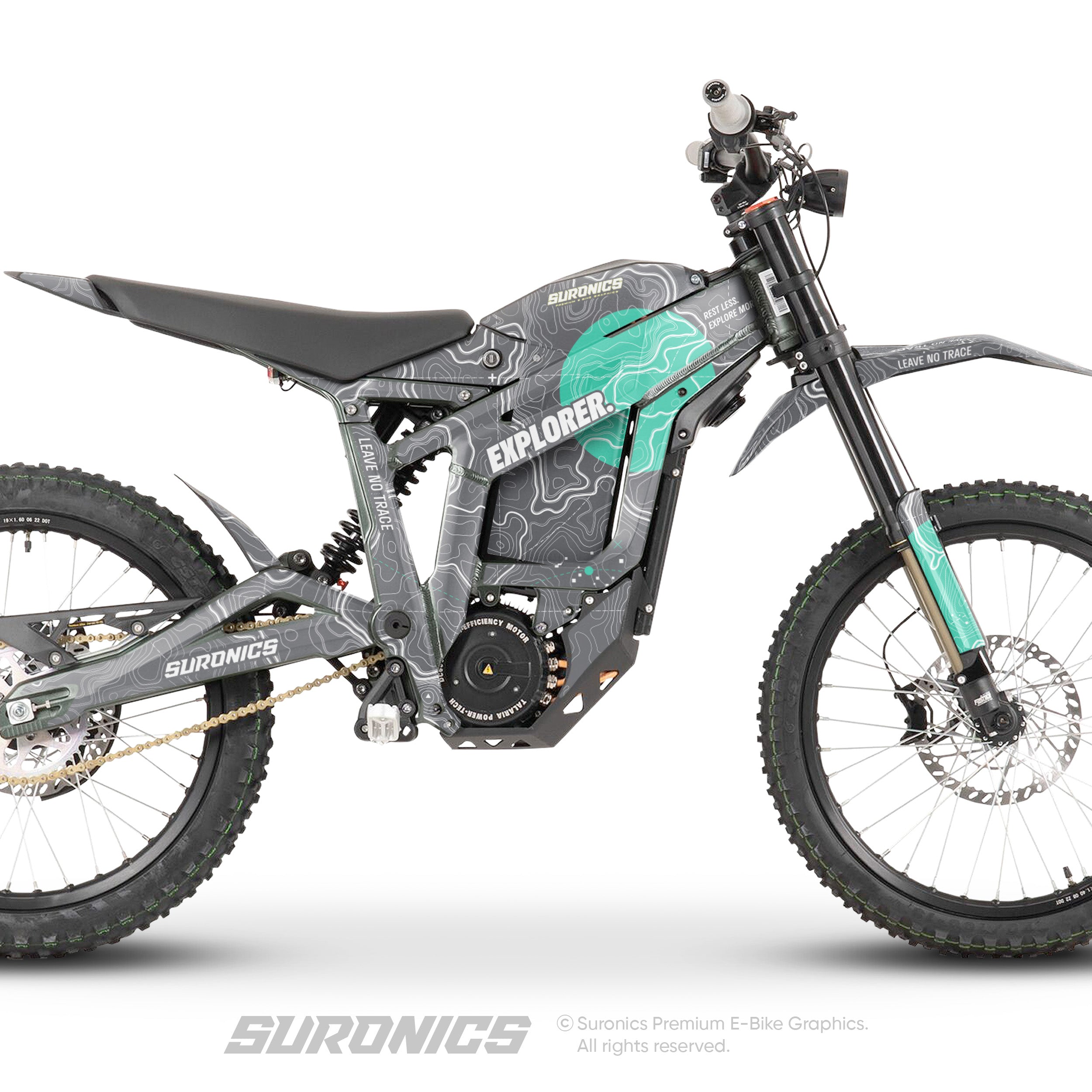 EXPLORER GREY MINT Talaria Sting MX3 MX4 Graphics kit