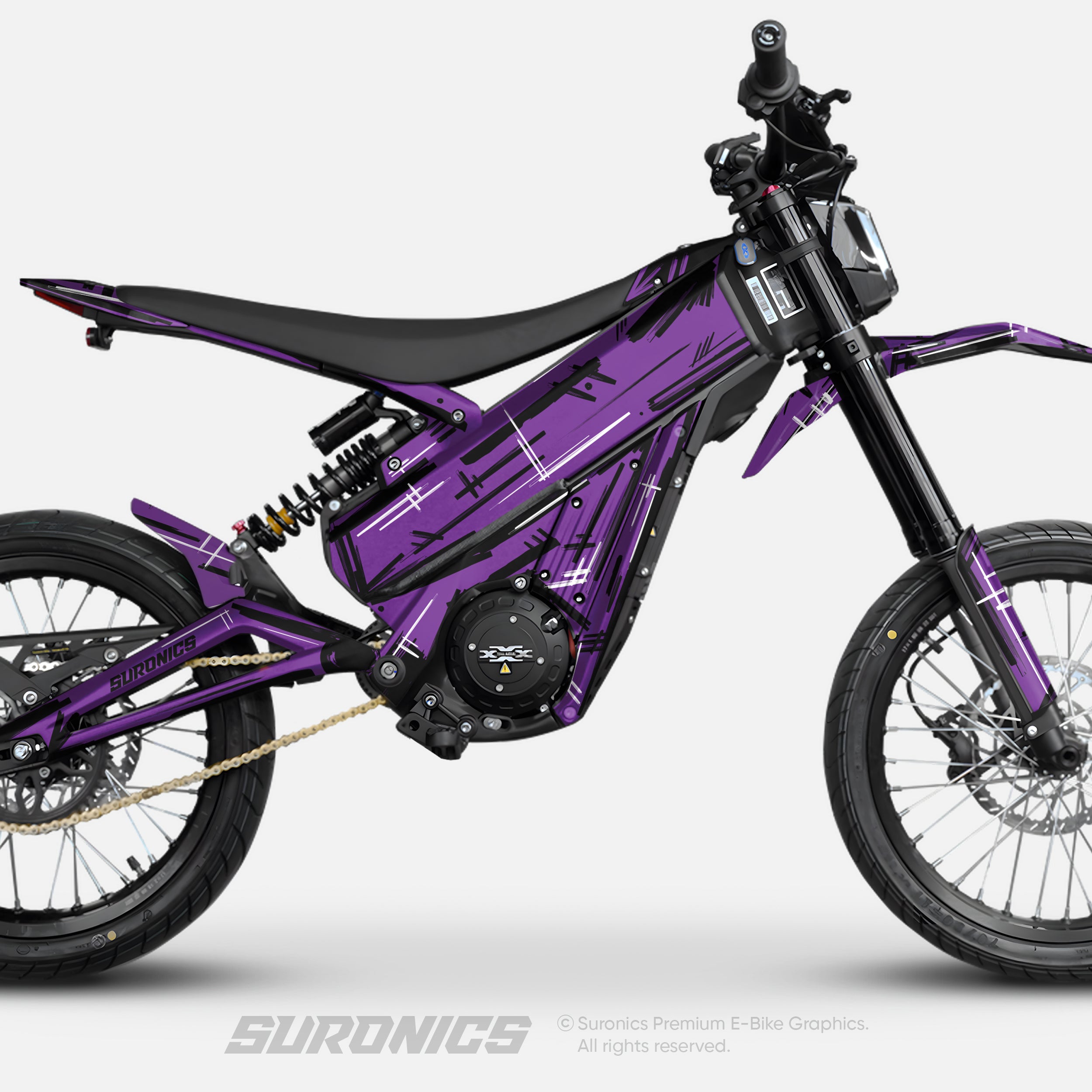 MARKER PURPLE Talaria XXX Graphics kit