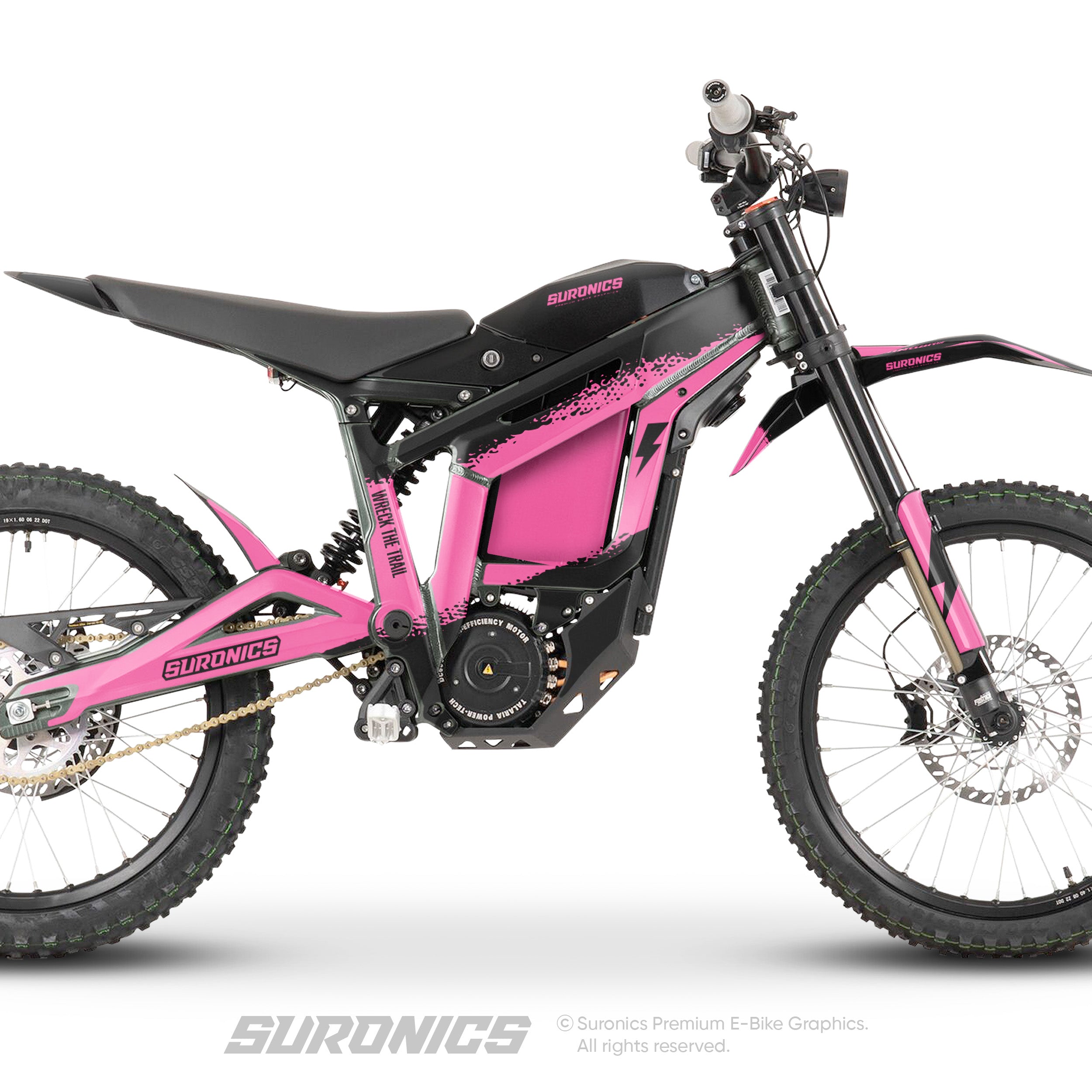 HALF BLACK PINK Talaria Sting MX3 MX4 Graphics kit