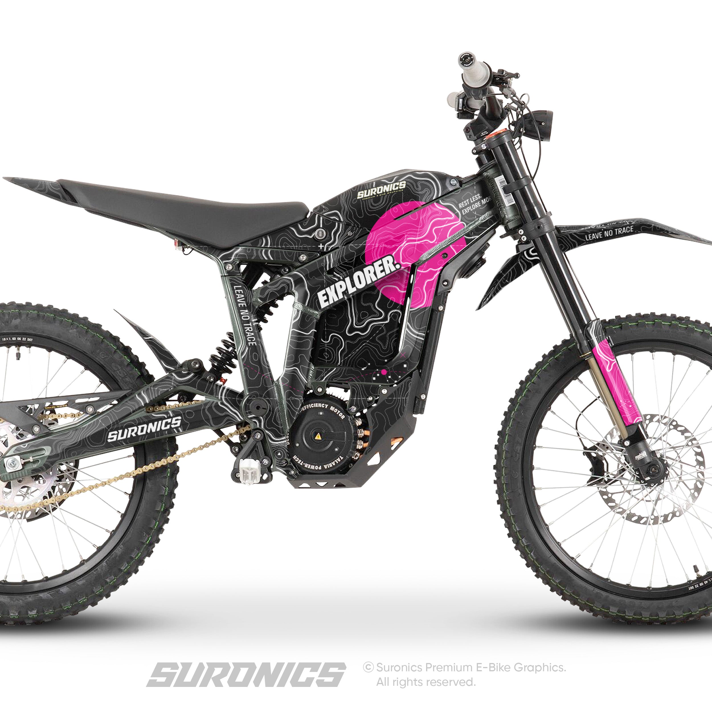 EXPLORER BLACK MAGENTA Talaria Sting MX3 MX4 Graphics kit