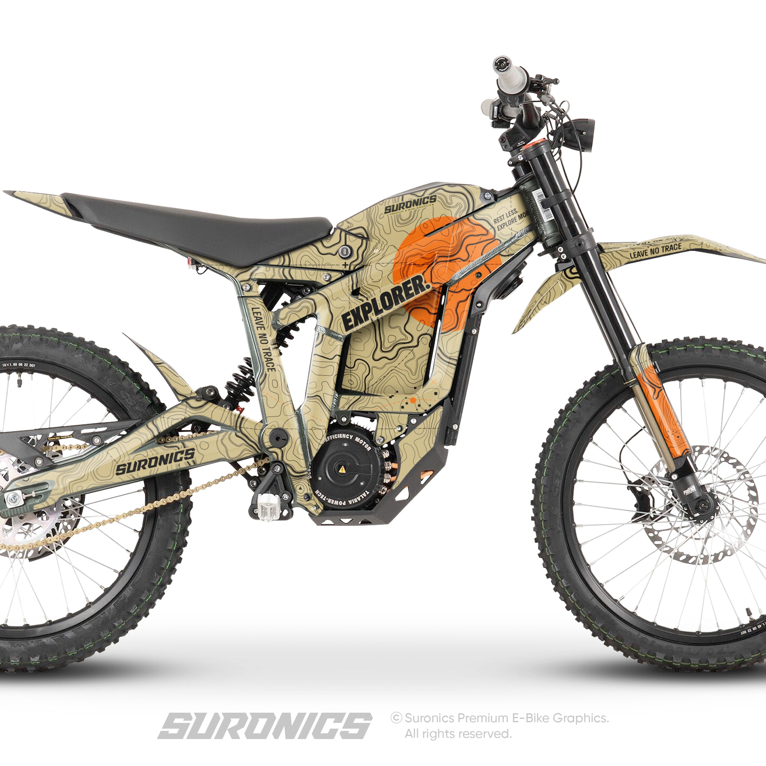 EXPLORER SAND ORANGE Talaria Sting MX3 MX4 Graphics kit