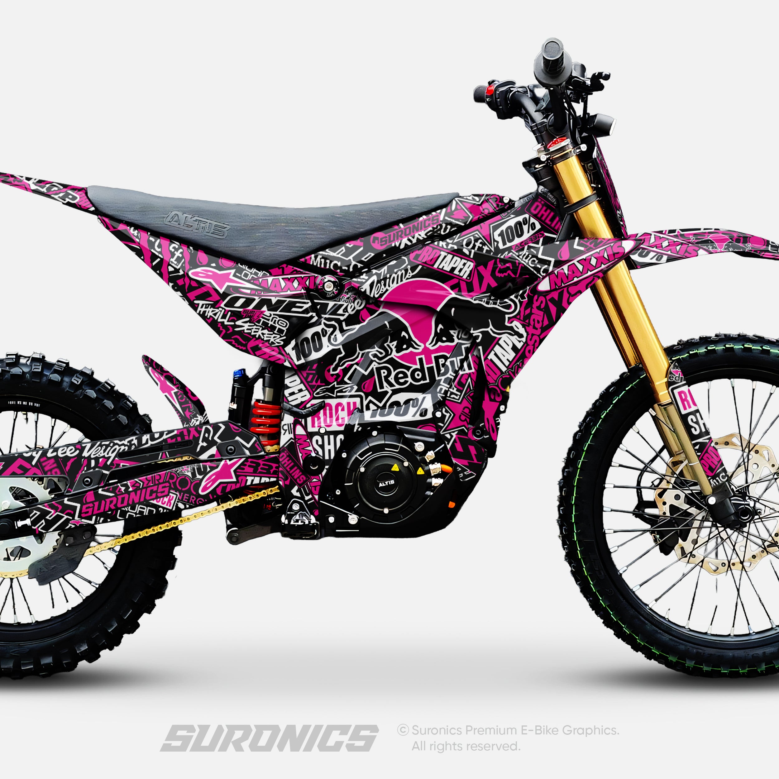 STICKY BLACK MAGENTA Altis Sigma Graphics kit