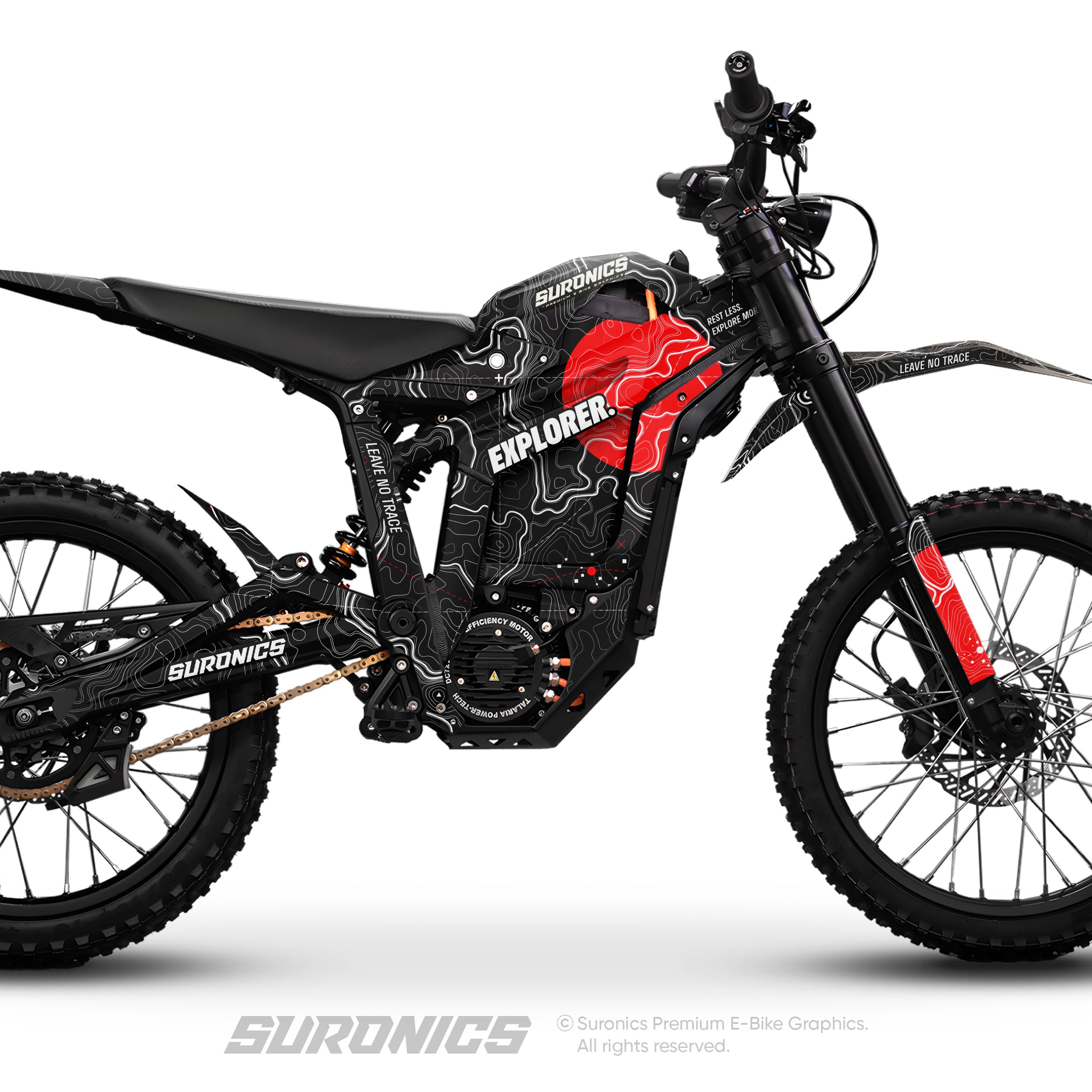 EXPLORER BLACK RED Talaria Sting MX5 PRO Graphics kit