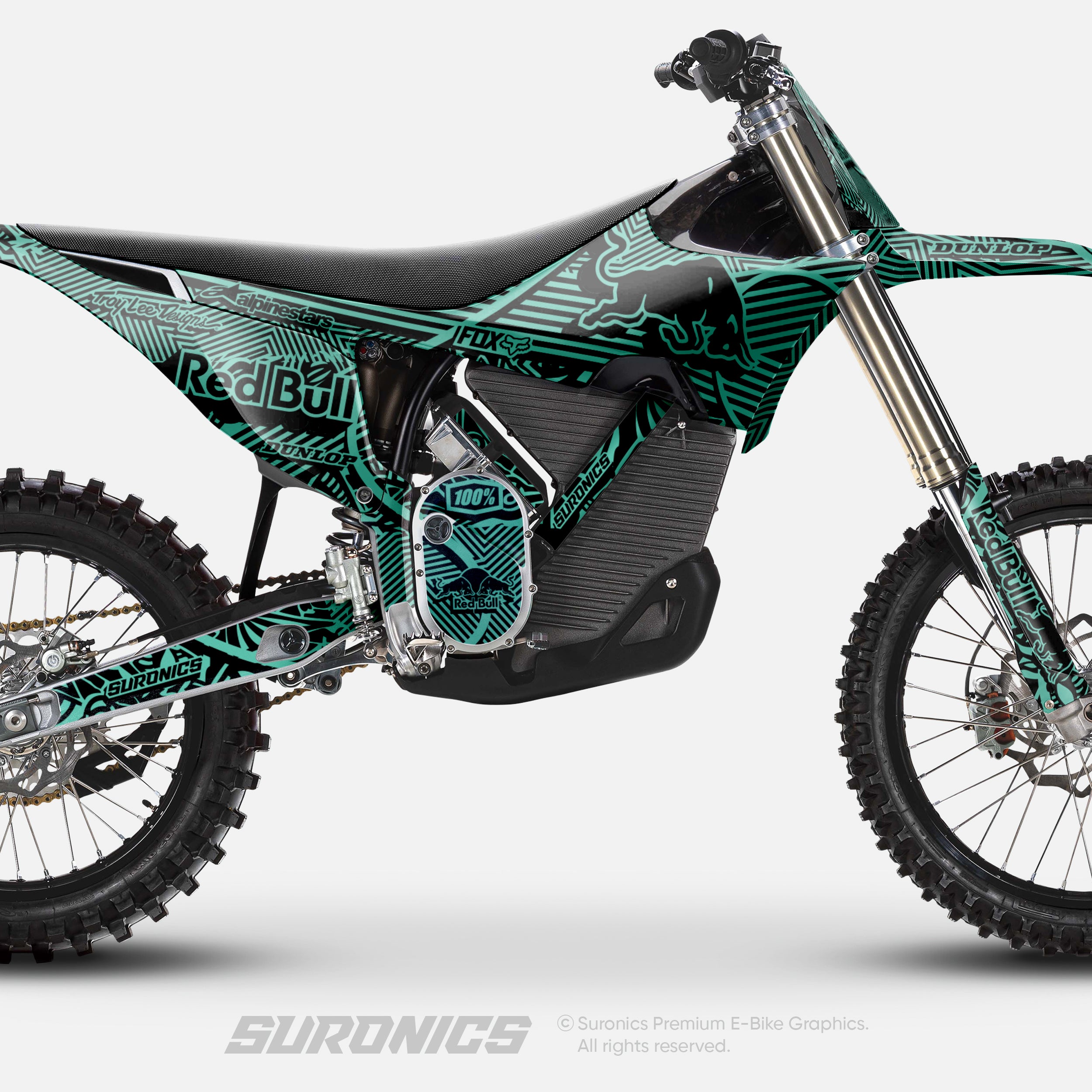 RACE ART BLACK MINT Stark Varg Graphics kit