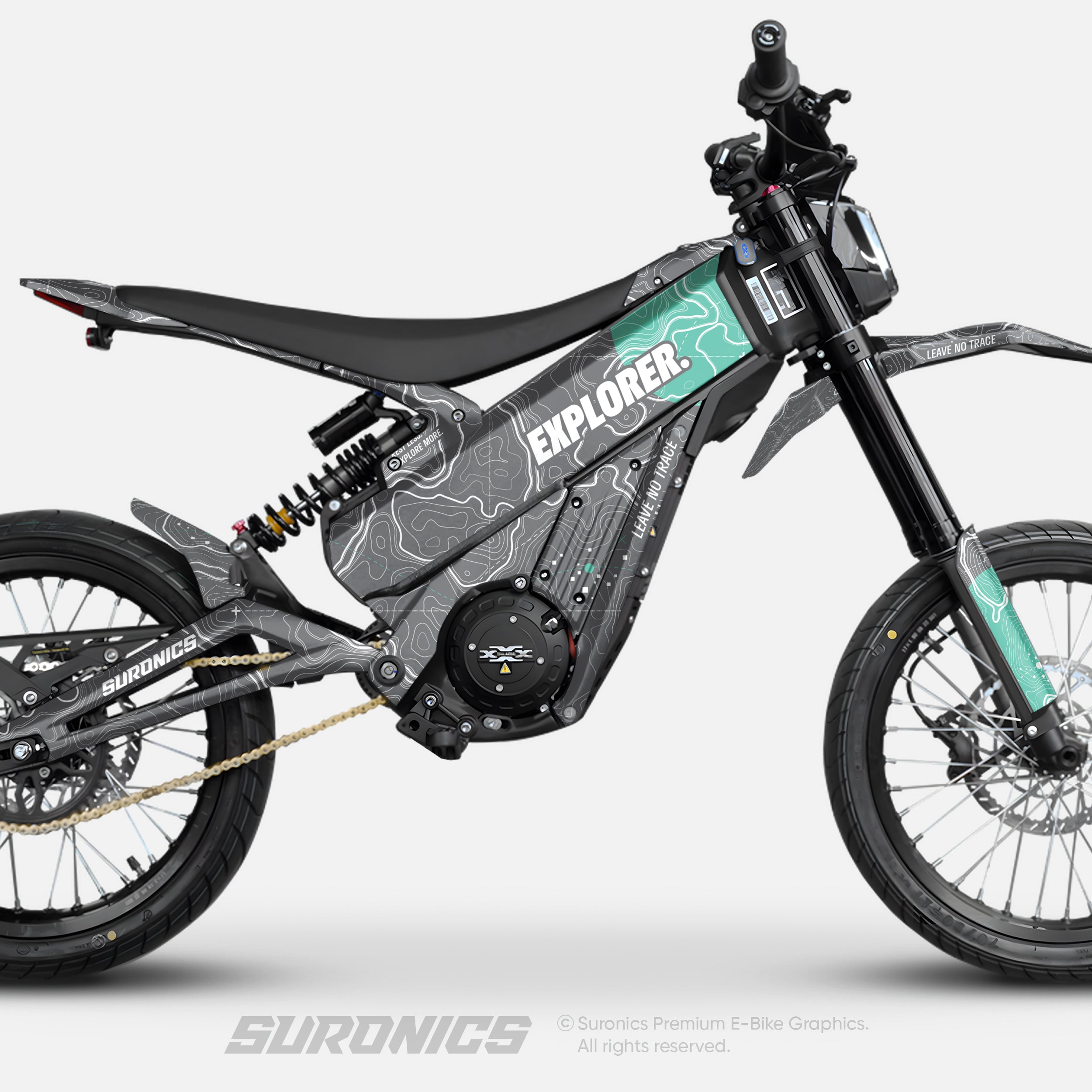 EXPLORER GREY MINT Talaria XXX Graphics kit