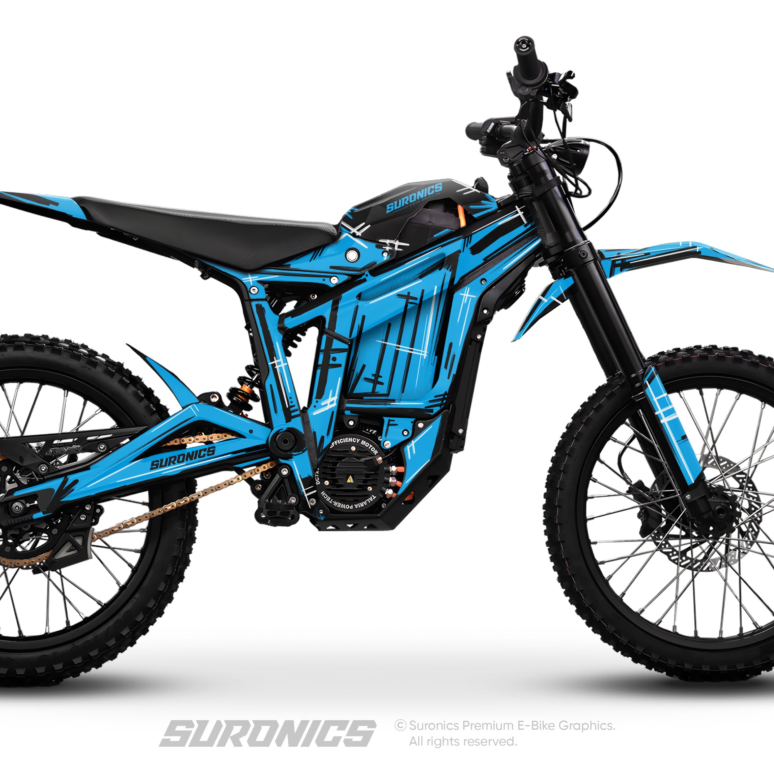 MARKER CYAN Talaria Sting MX5 PRO Graphics kit