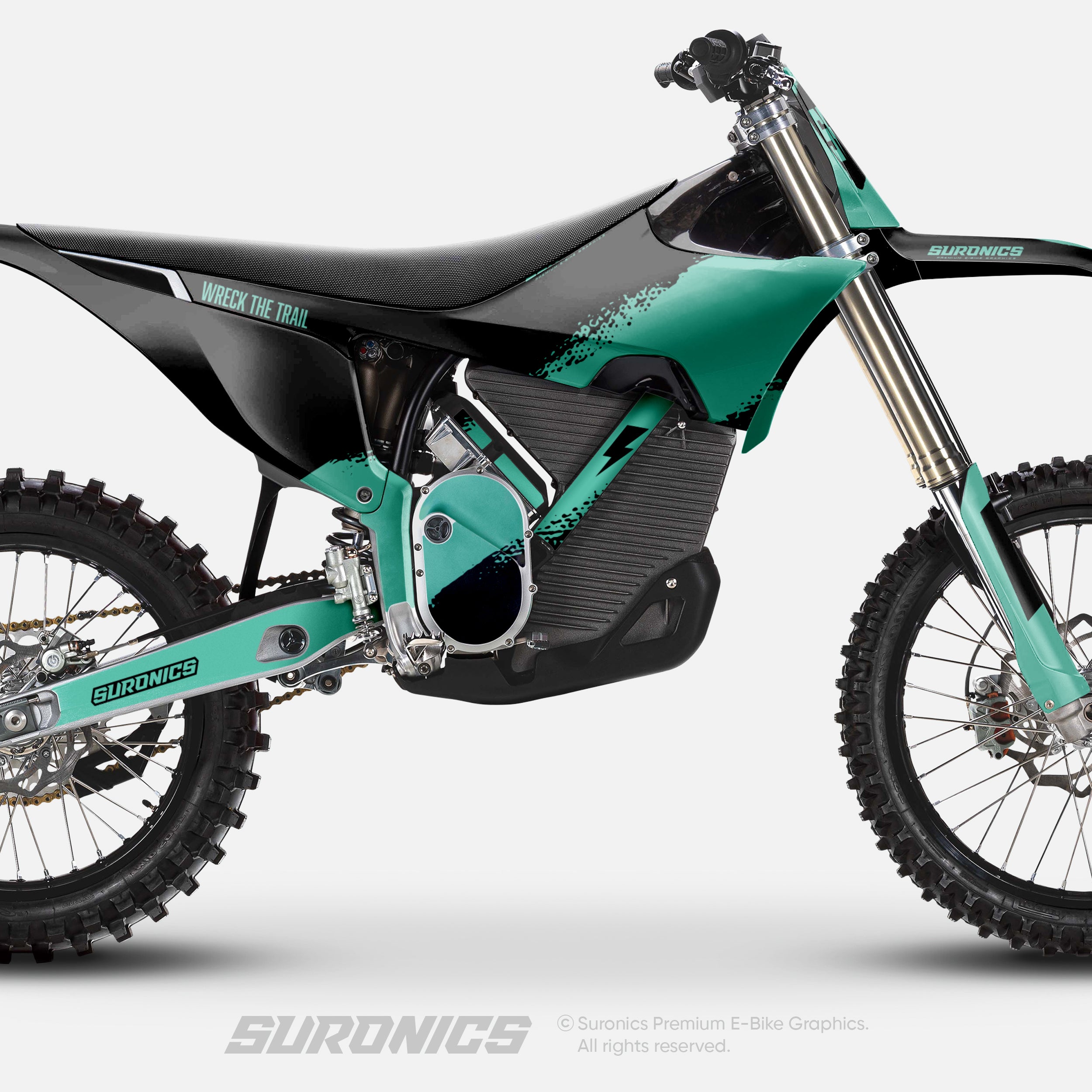 HALF BLACK MINT Stark Varg Graphics kit