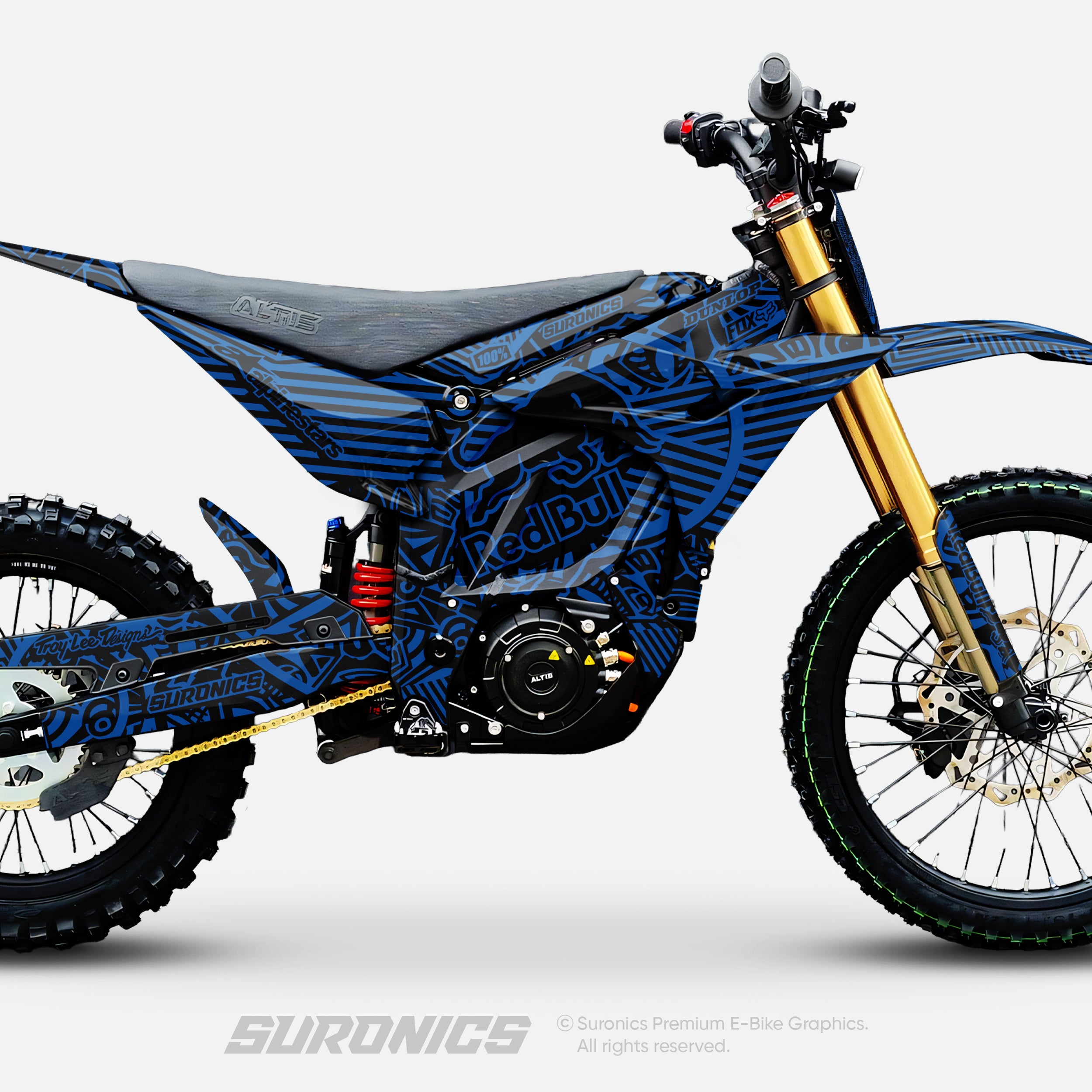 RACE ART BLACK BLUE Altis Sigma Graphics kit