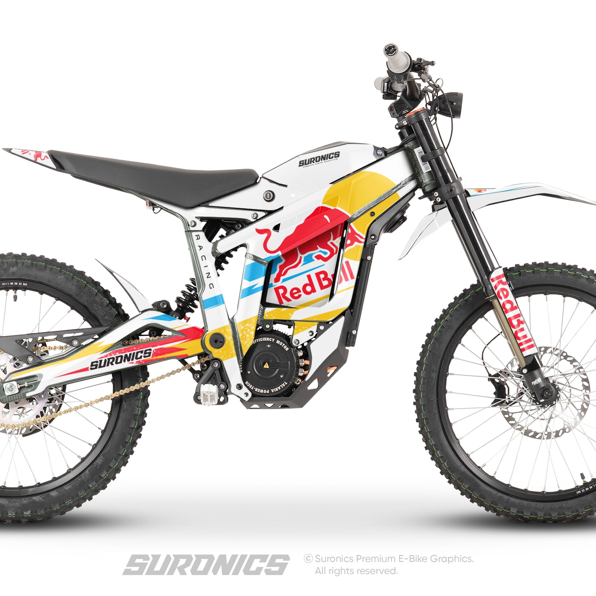 ORIGINAL BULL WHITE Talaria Sting MX3 MX4 Graphics kit