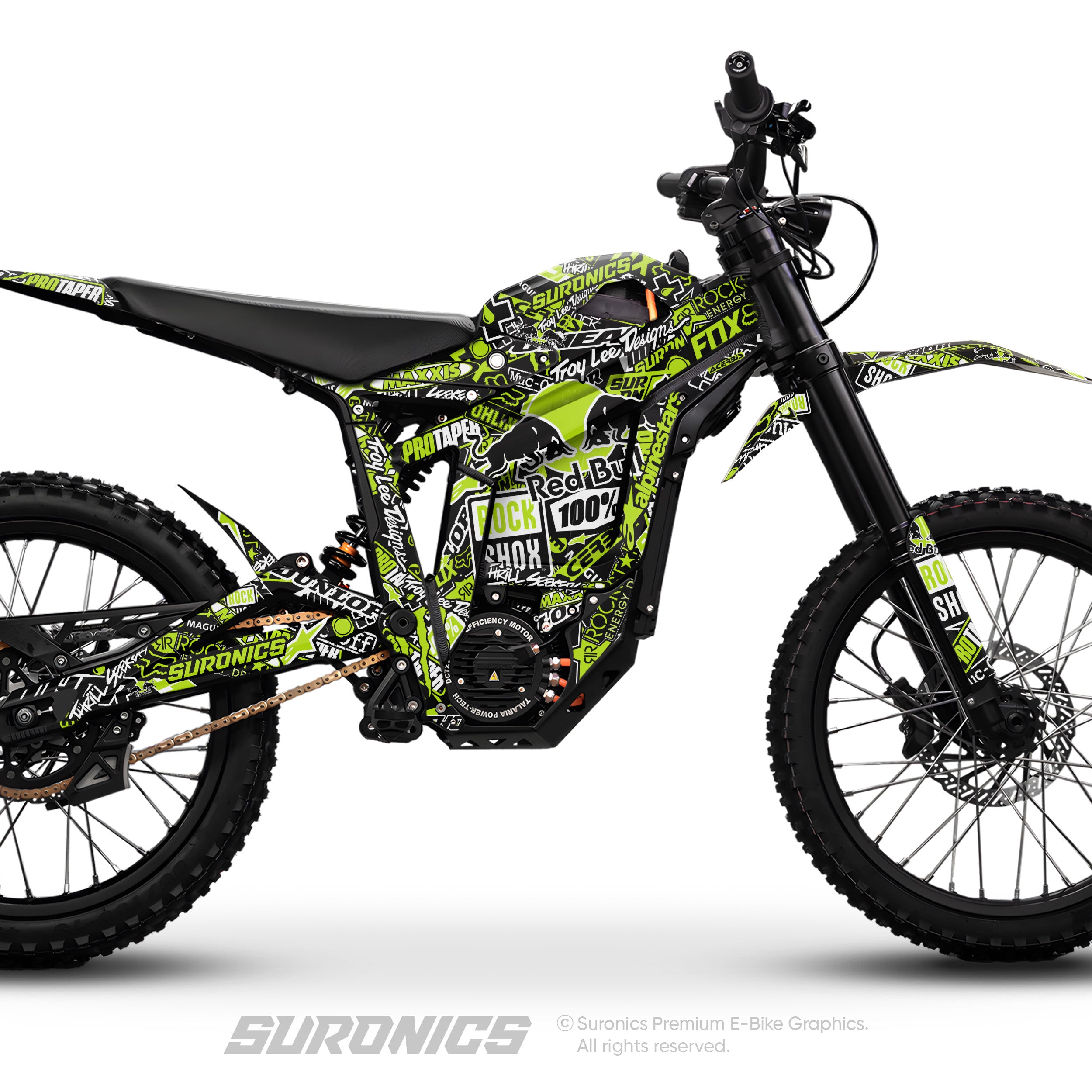 STICKY BLACK GREY Talaria Sting MX5 PRO Graphics kit