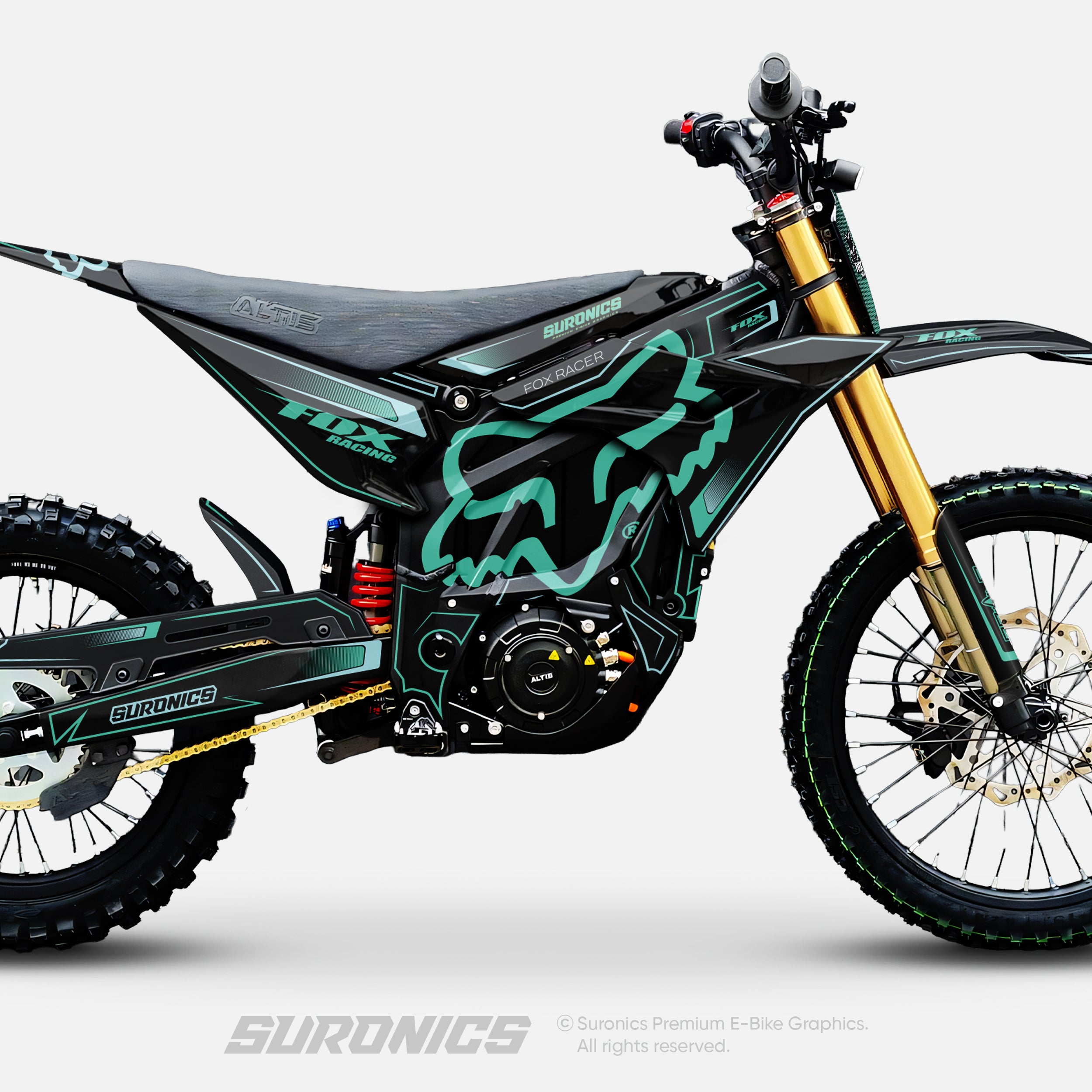FOX RACER BLACK MINT Altis Sigma Graphics kit