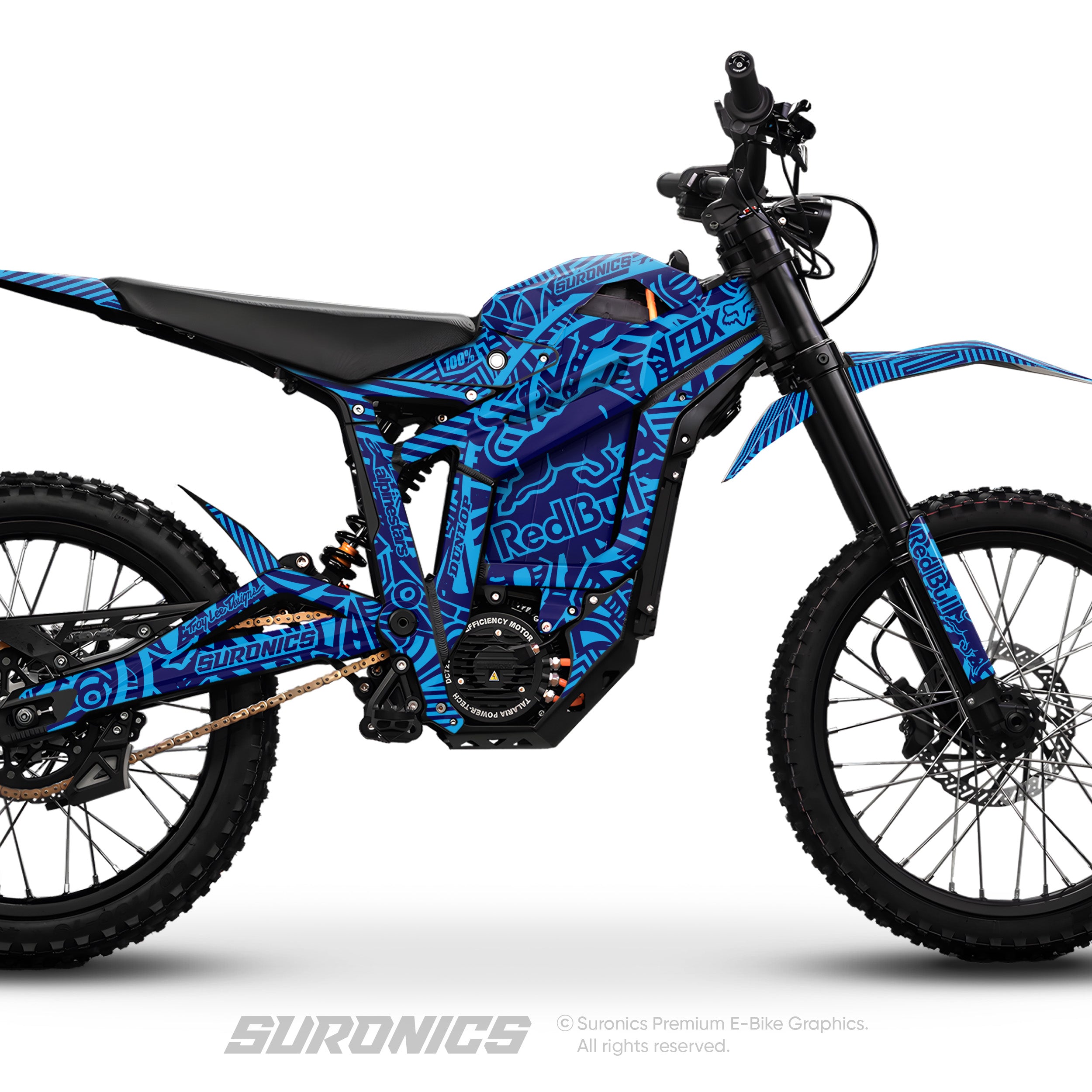 RACE ART NAVY CYAN Talaria Sting MX5 PRO Graphics kit