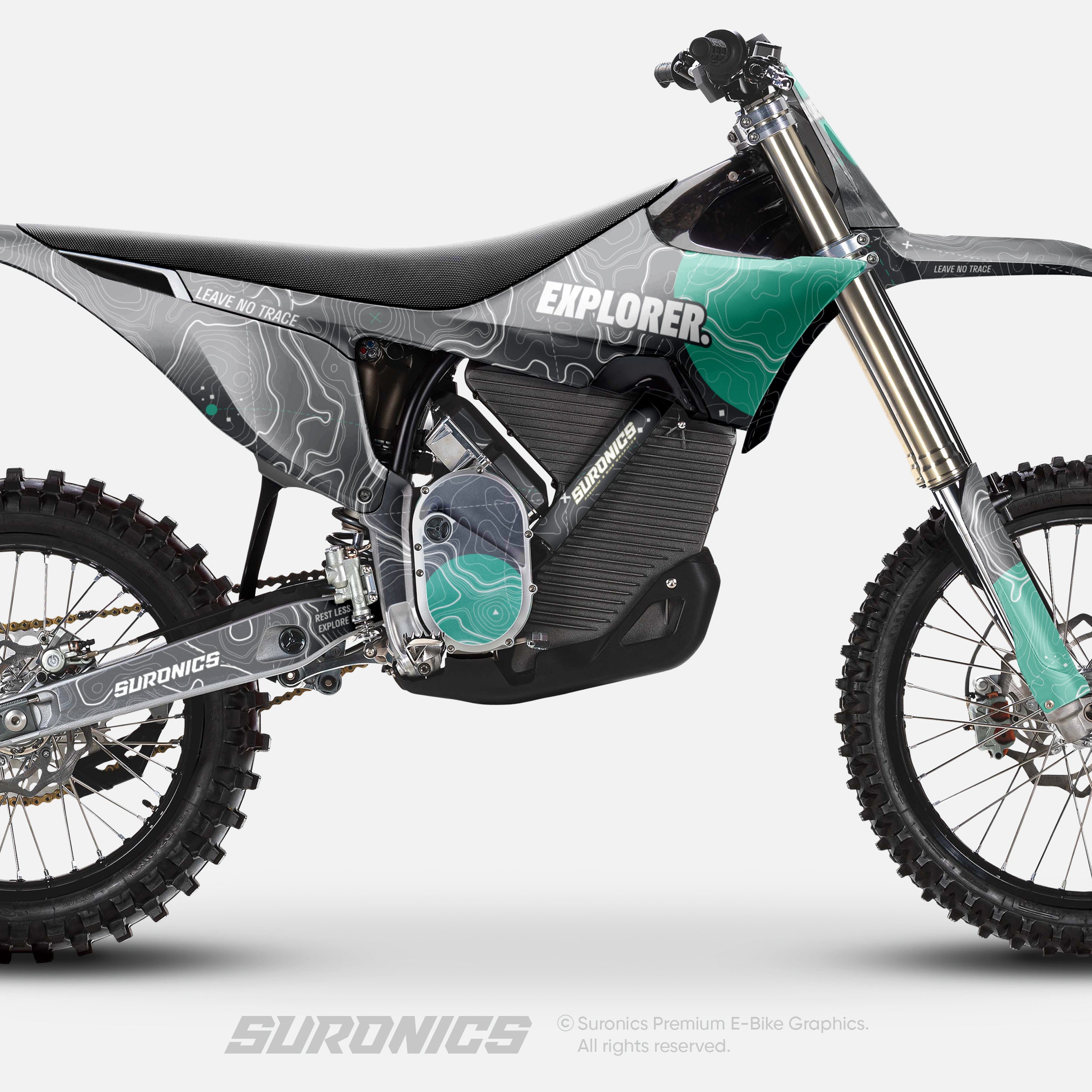 EXPLORER GREY MINT Stark Varg Graphics kit