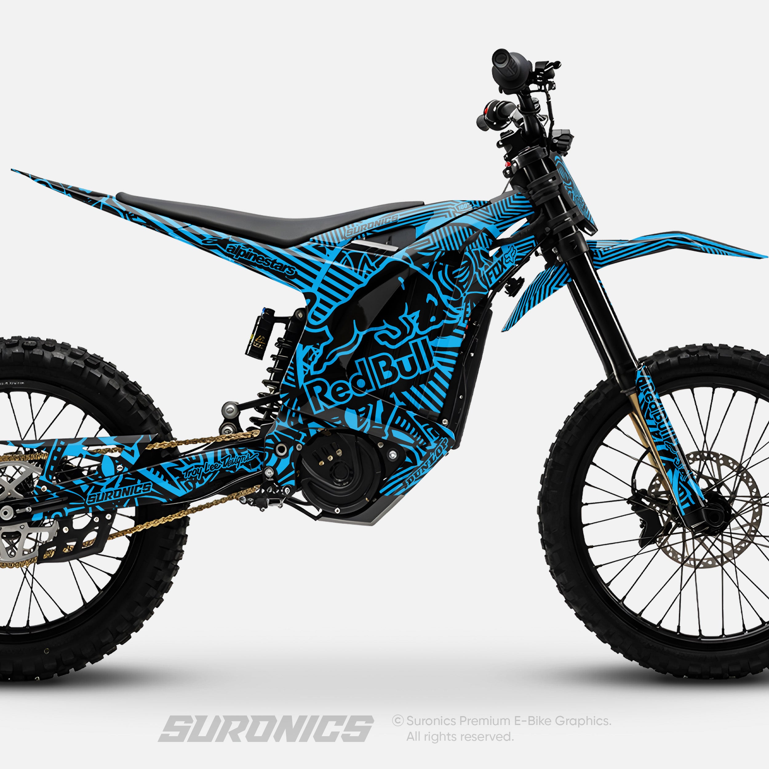 RACE ART BLACK CYAN Arctic Leopard XE Graphics kit