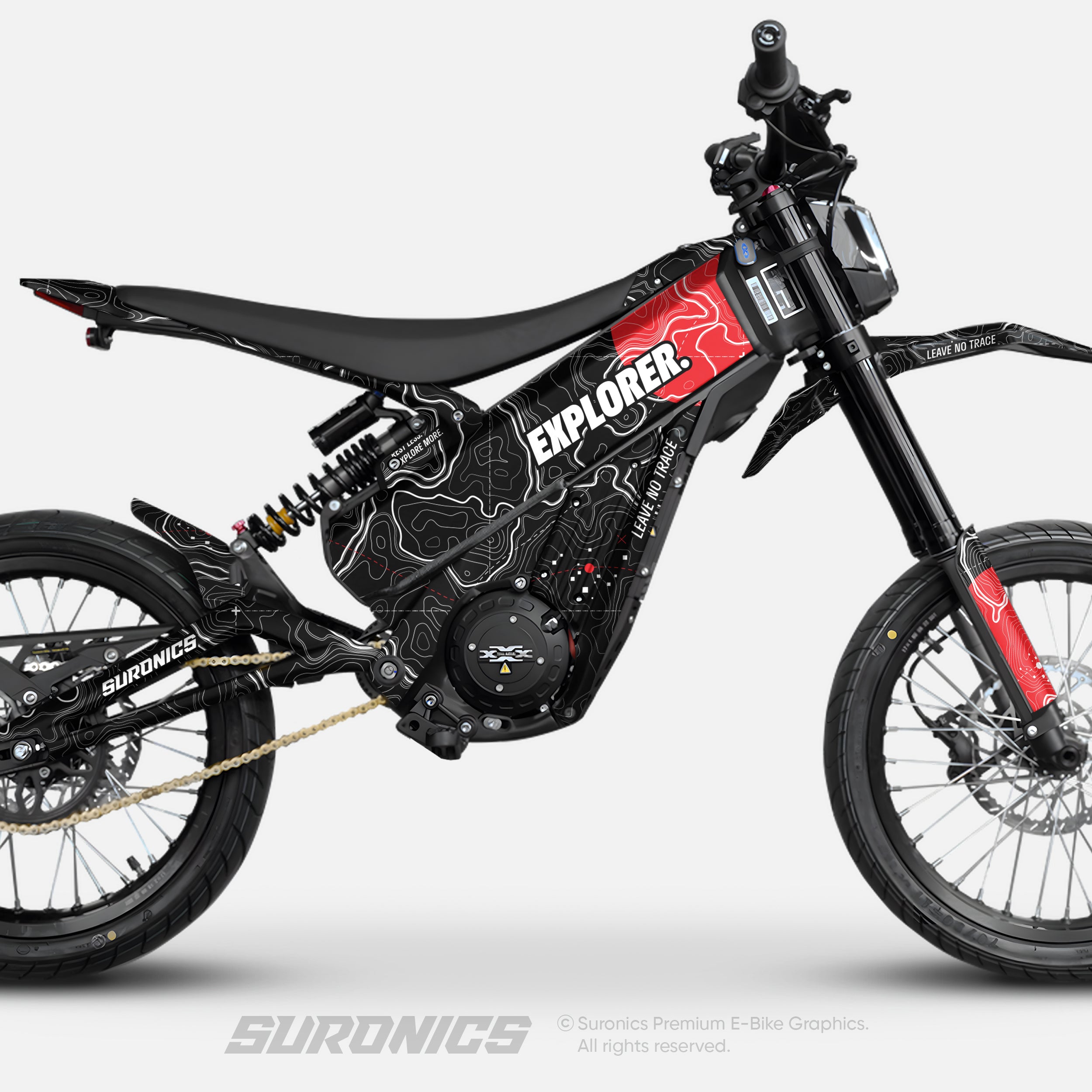 EXPLORER BLACK RED Talaria XXX Graphics kit