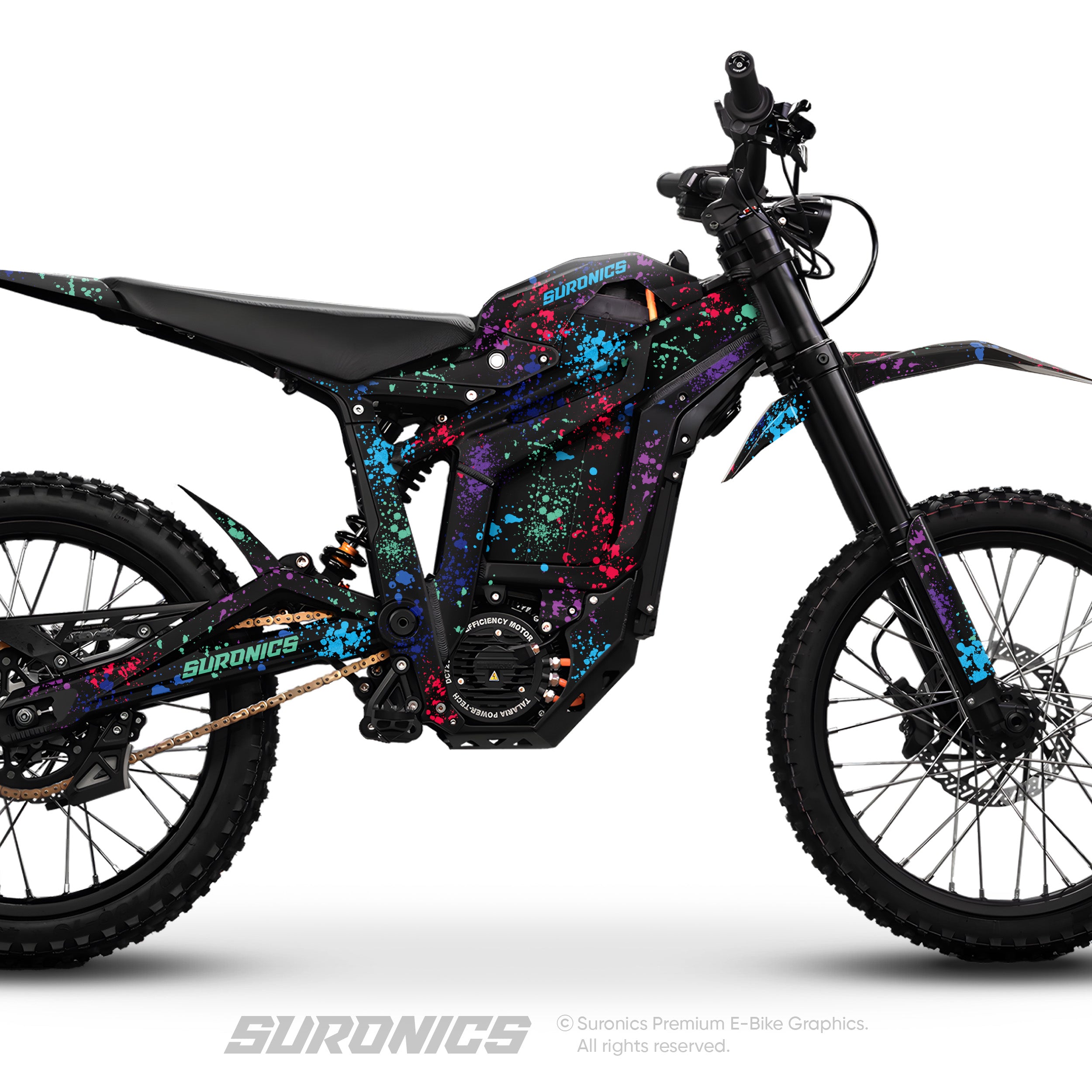 SPLATTER MULTICOLOR Talaria Sting MX5 PRO Graphics kit