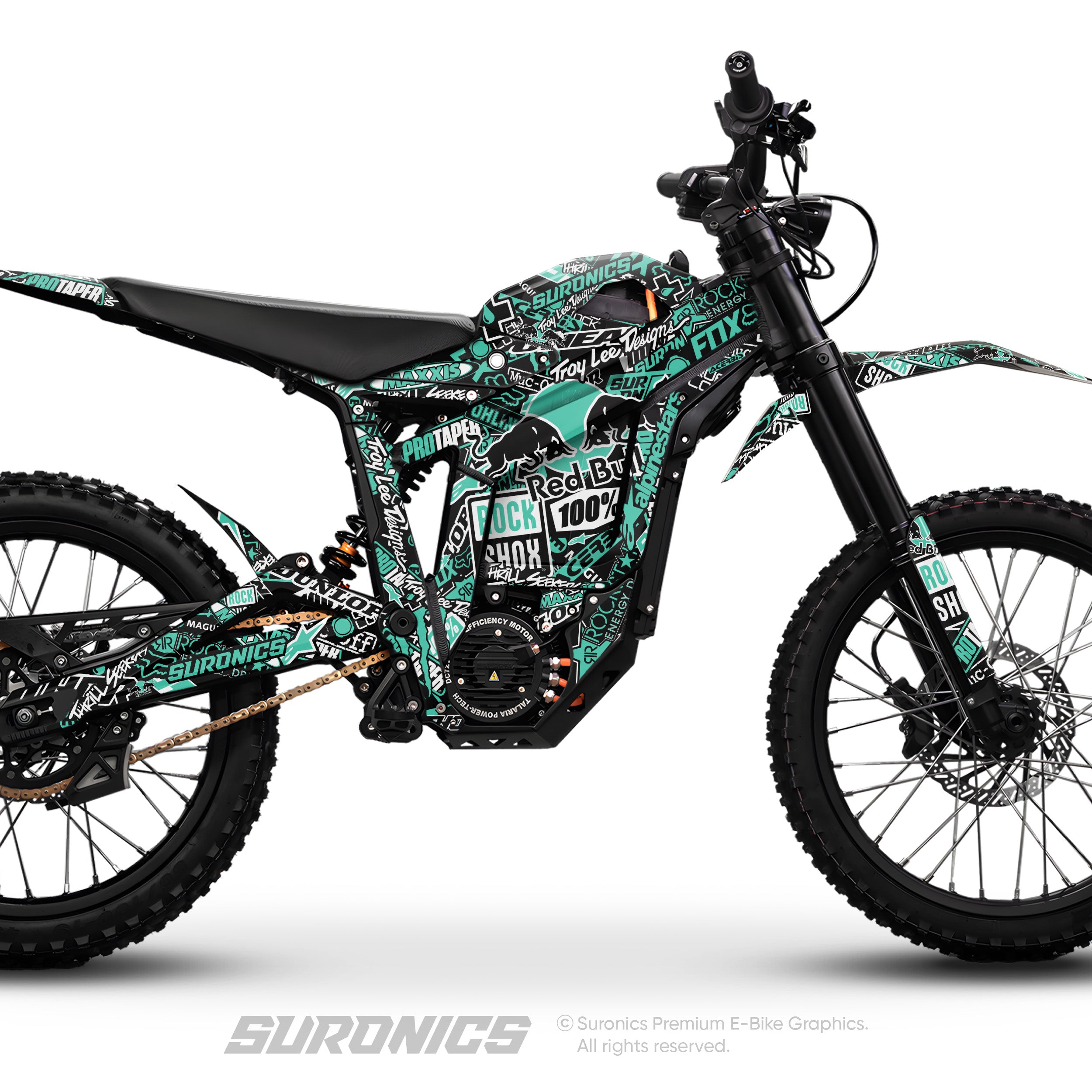 STICKY BLACK MINT Talaria Sting MX5 PRO Graphics kit