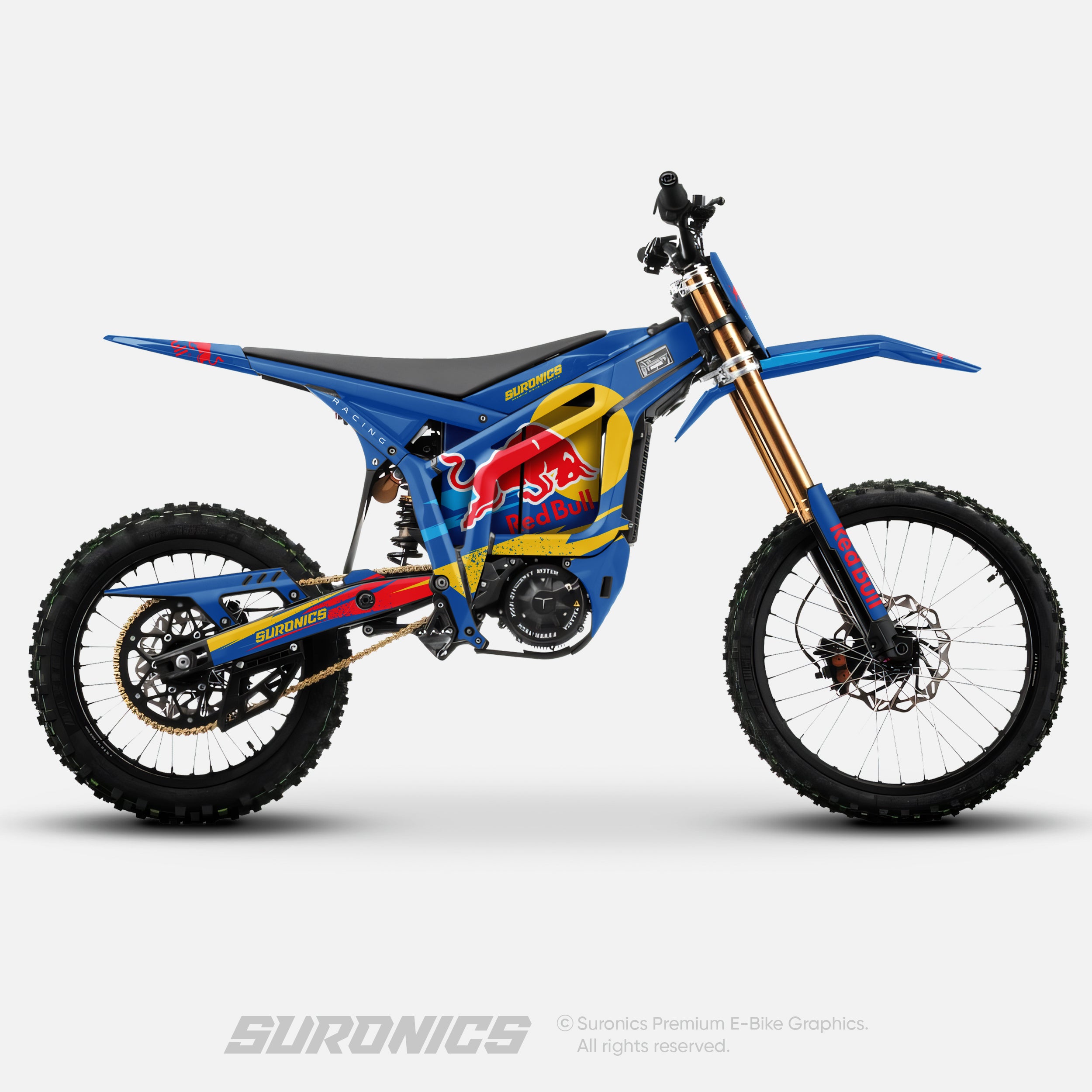 ORIGINAL BULL BLUE Talaria Komodo Graphics kit