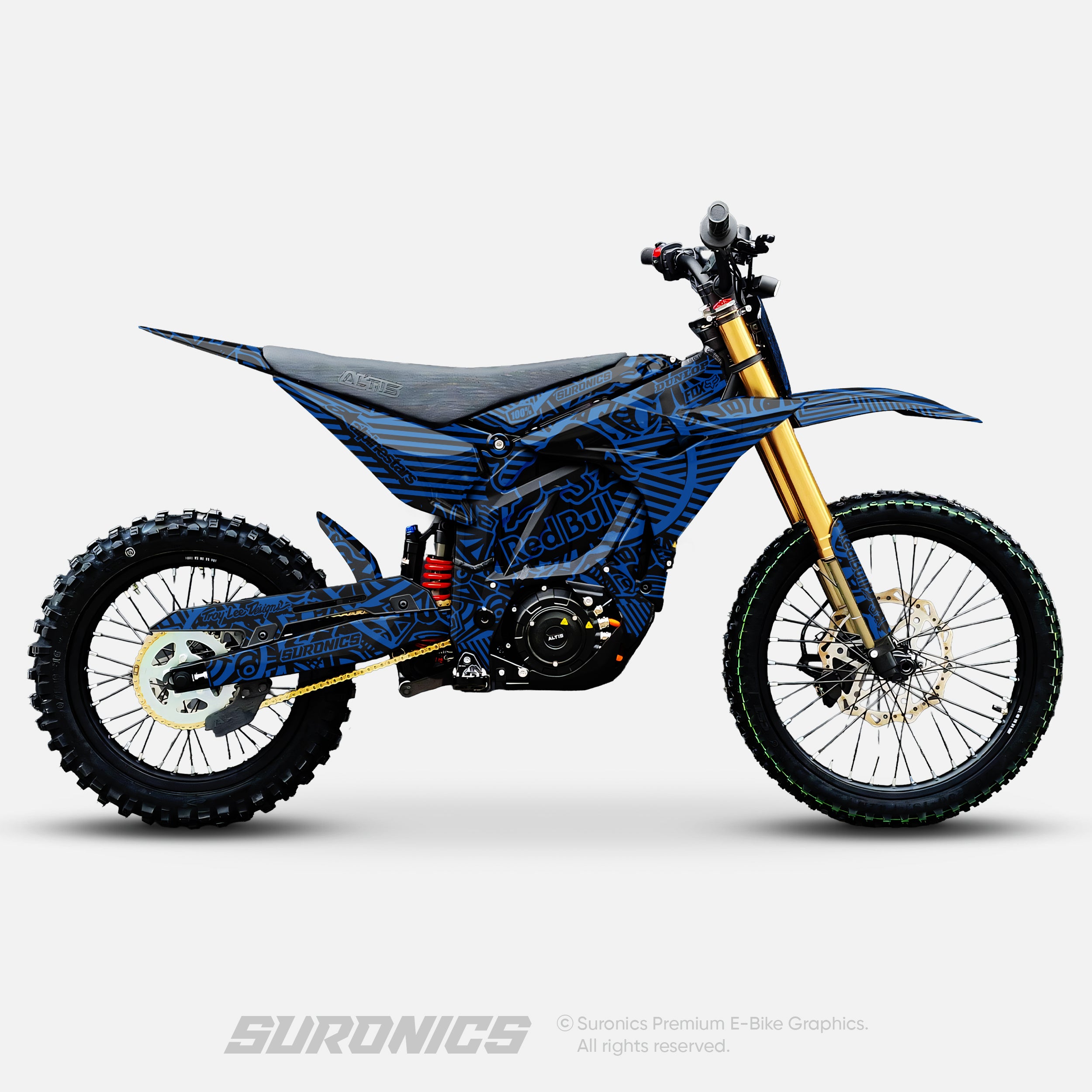 RACE ART BLACK BLUE Altis Sigma Graphics kit