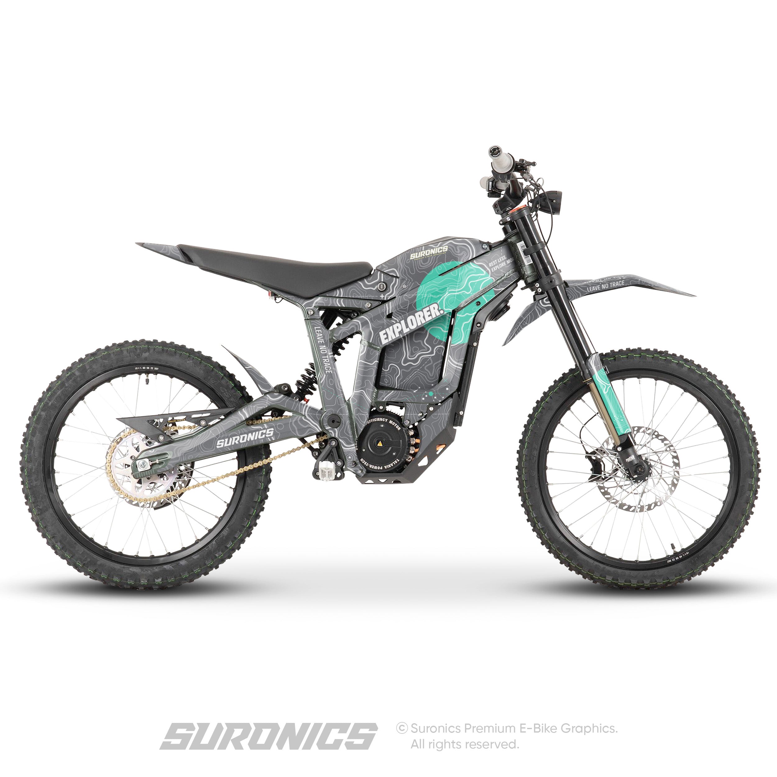 EXPLORER GREY MINT Talaria Sting MX3 MX4 Graphics kit