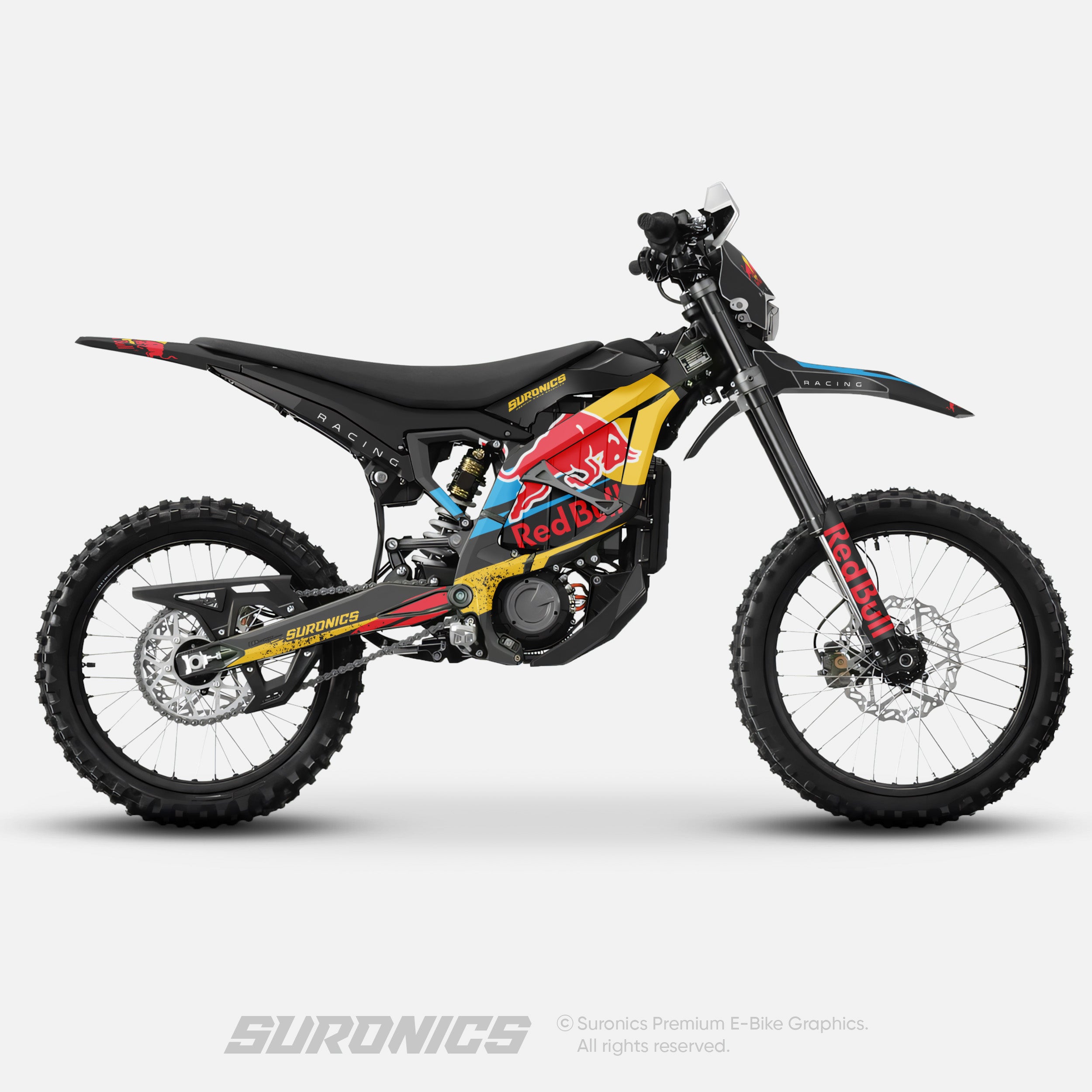 ORIGINAL BULL BLACK Surron Ultra Bee Graphics kit
