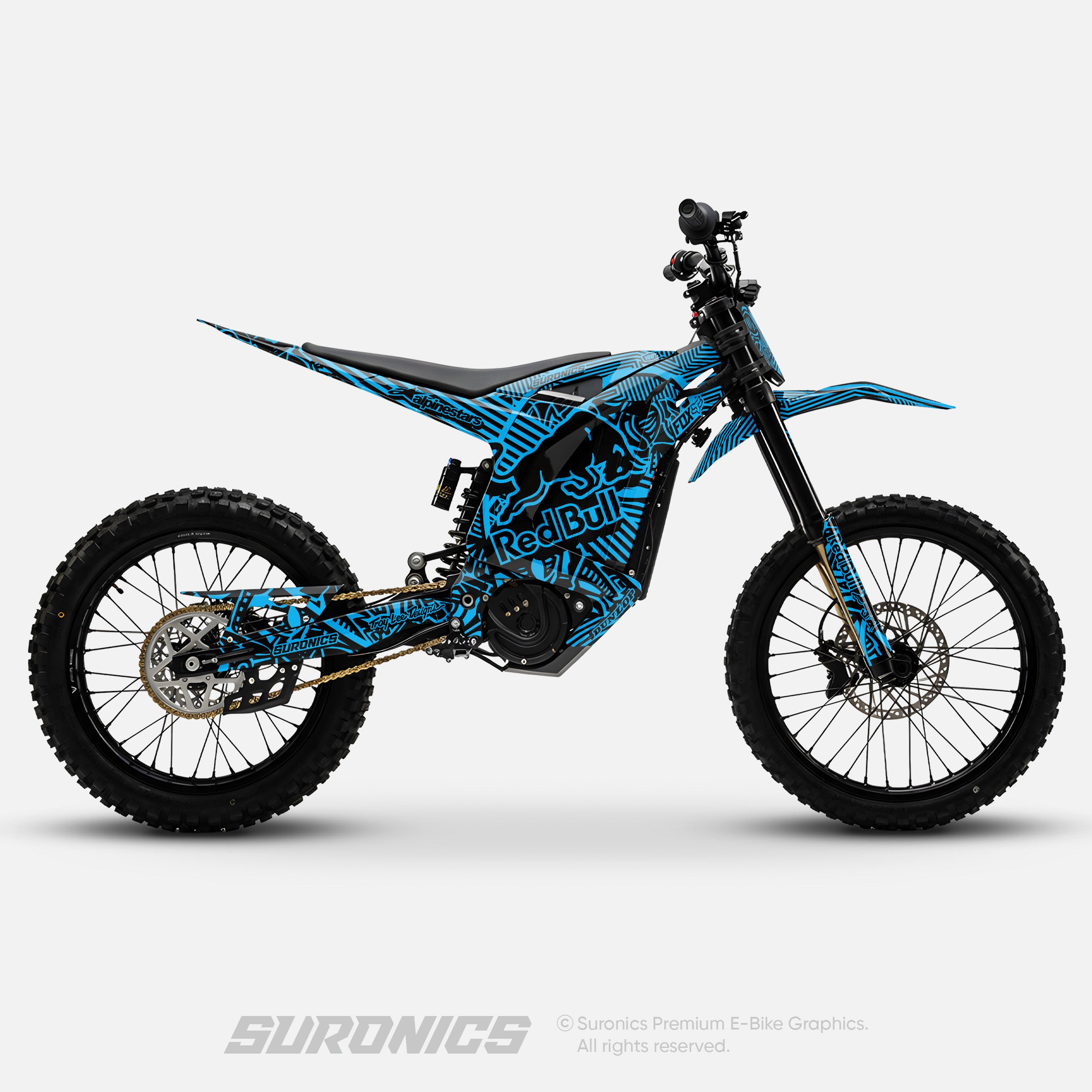 RACE ART BLACK CYAN Arctic Leopard XE Graphics kit