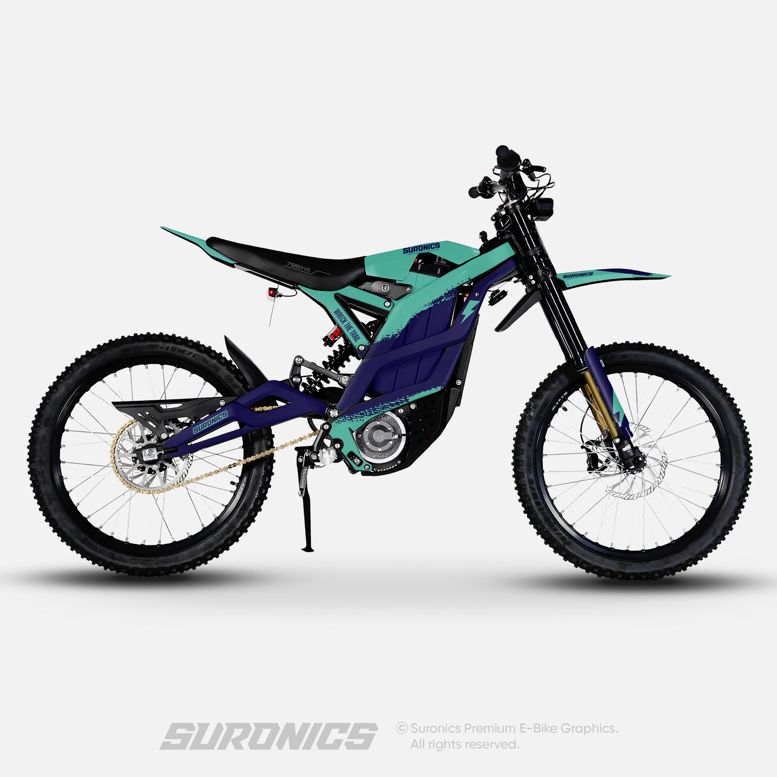 HALF MINT NAVY 79Bike Falcon PRO / GT / M Graphics kit