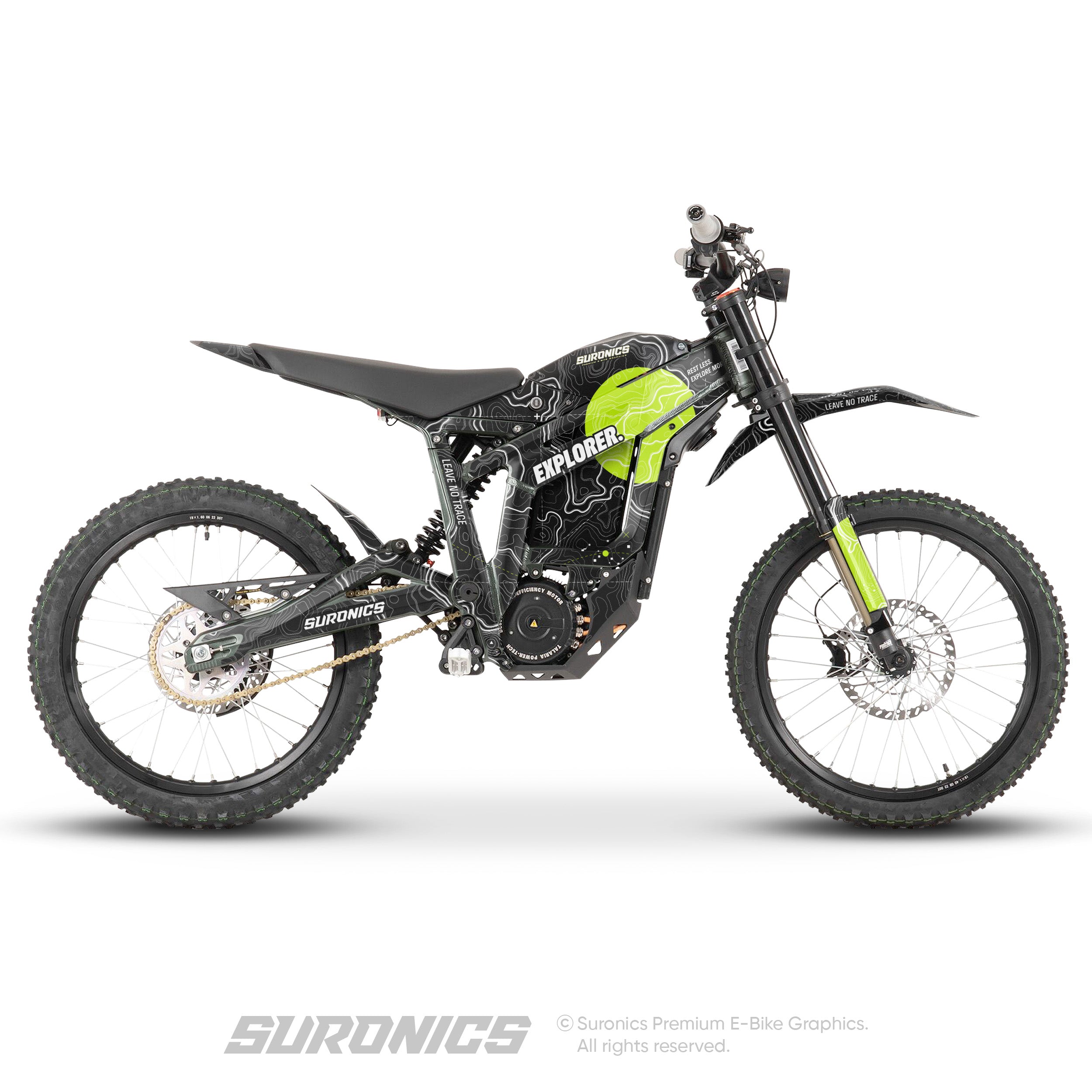 EXPLORER BLACK GREEN Talaria Sting MX3 MX4 Graphics kit